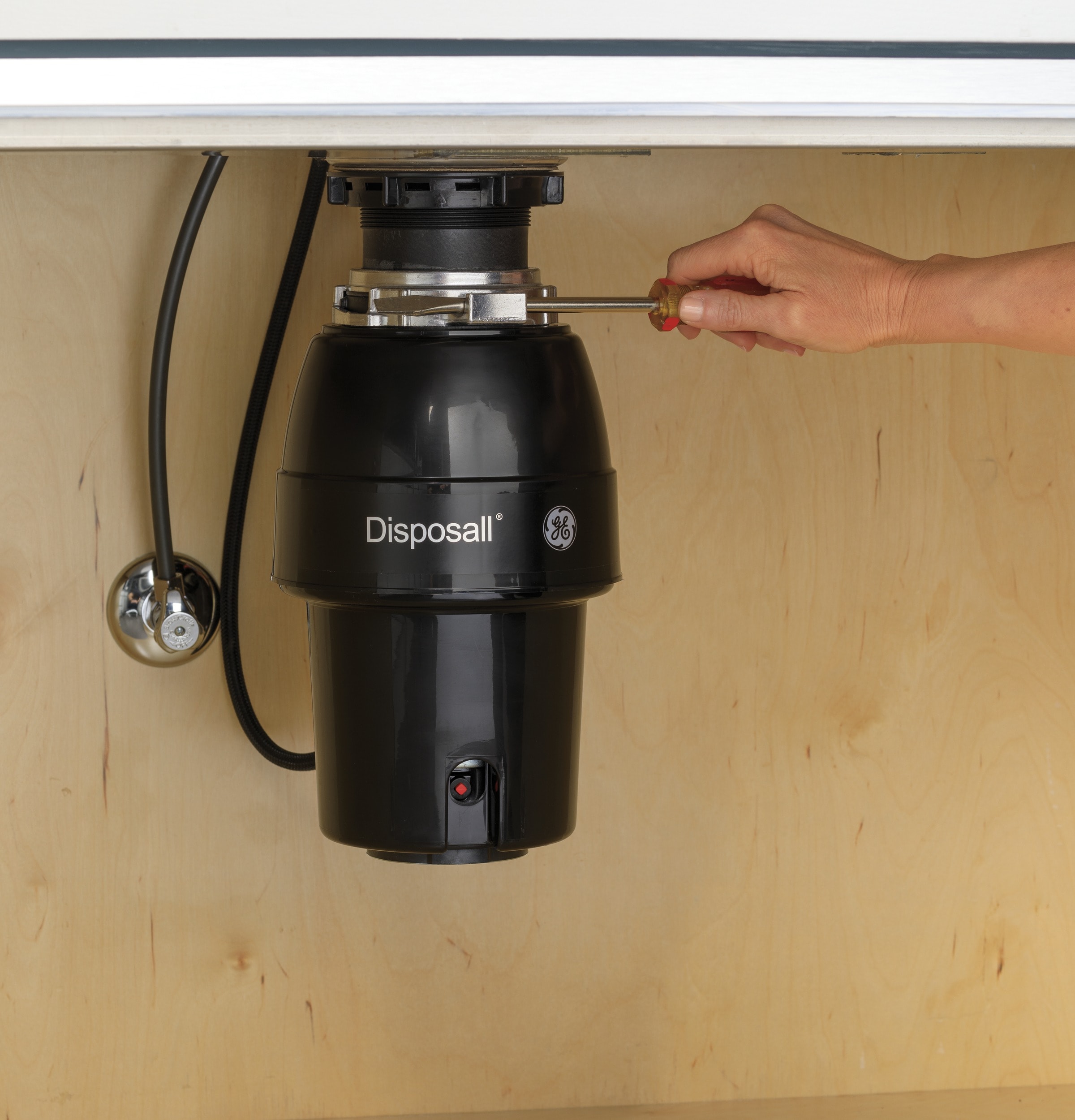 GE Non-corded 1/3-HP Continuous Feed Garbage Disposal in the Garbage  Disposals department at