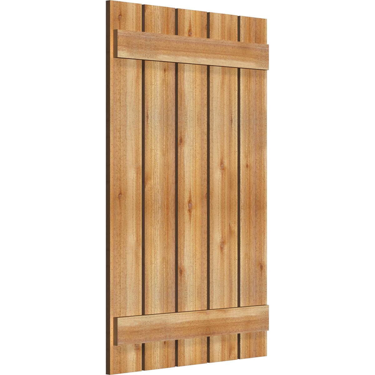 Ekena Millwork RBS06S29X045RWR Exterior-Shutters - View #2