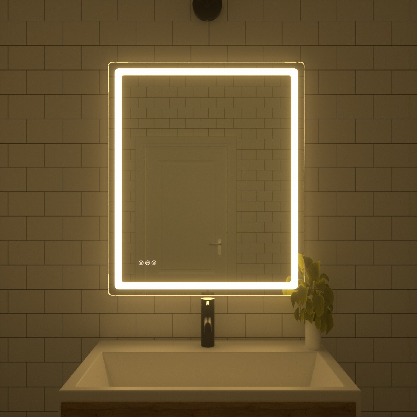 Bayfeve BFKF-3036U4-MIR Framed-Bath-Mirrors - View #16