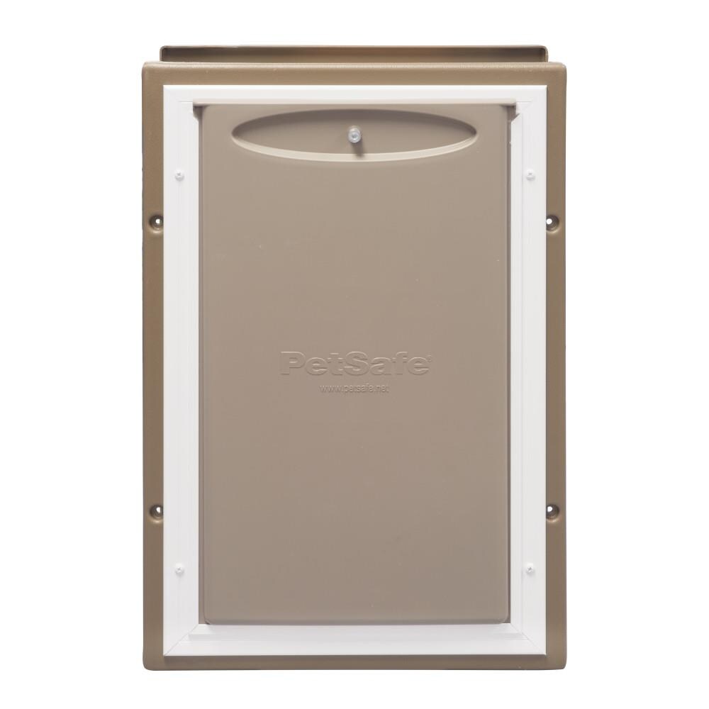 Petsafe wall entry outlet aluminum pet door medium