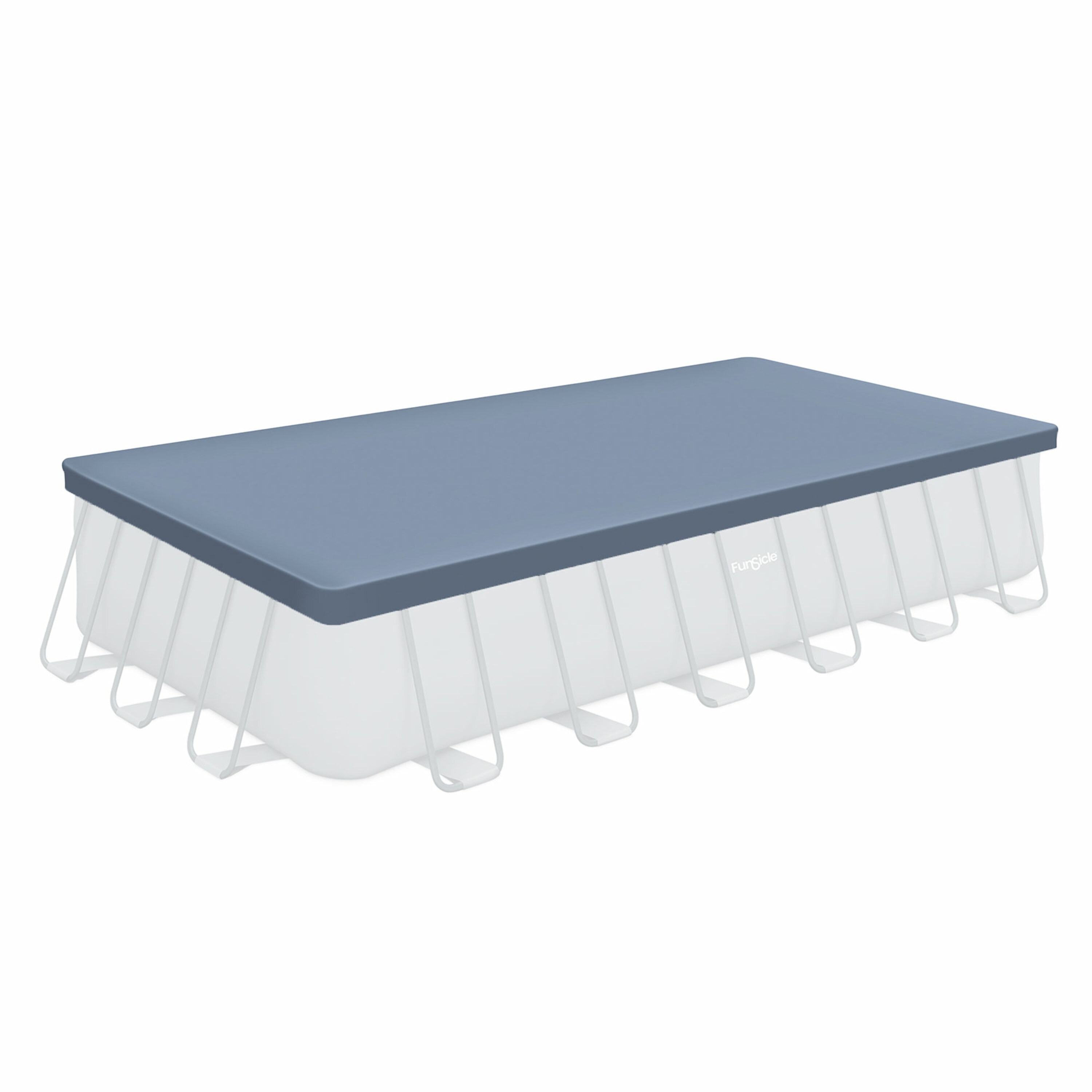 Funsicle 325061 24-Feet x 12-Feet PVC Leaf and debris Rectangle Pool Cover