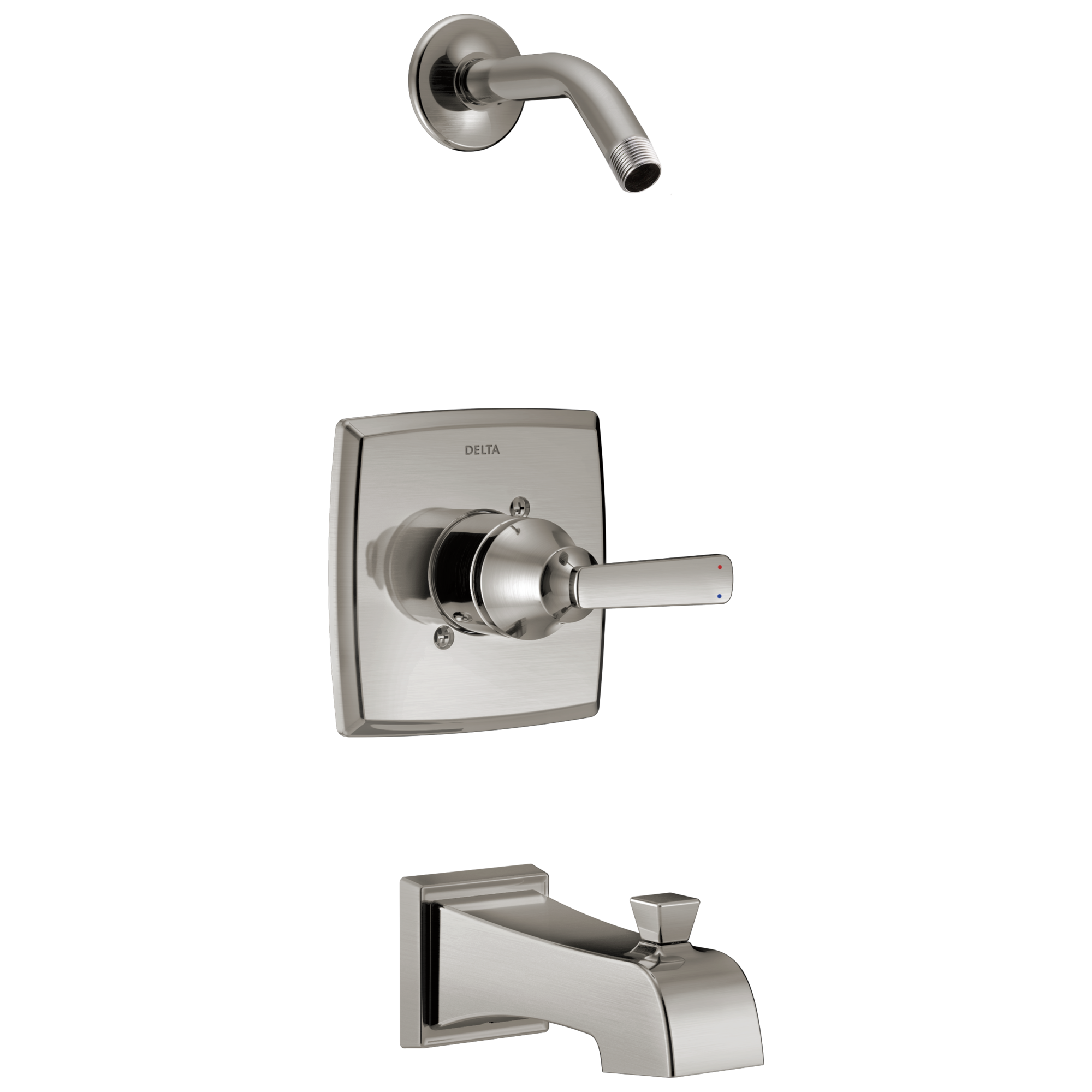 Delta T14464-SSLHD Ashlyn Stainless 1-handle Sold separately Bathtub and shower Faucet