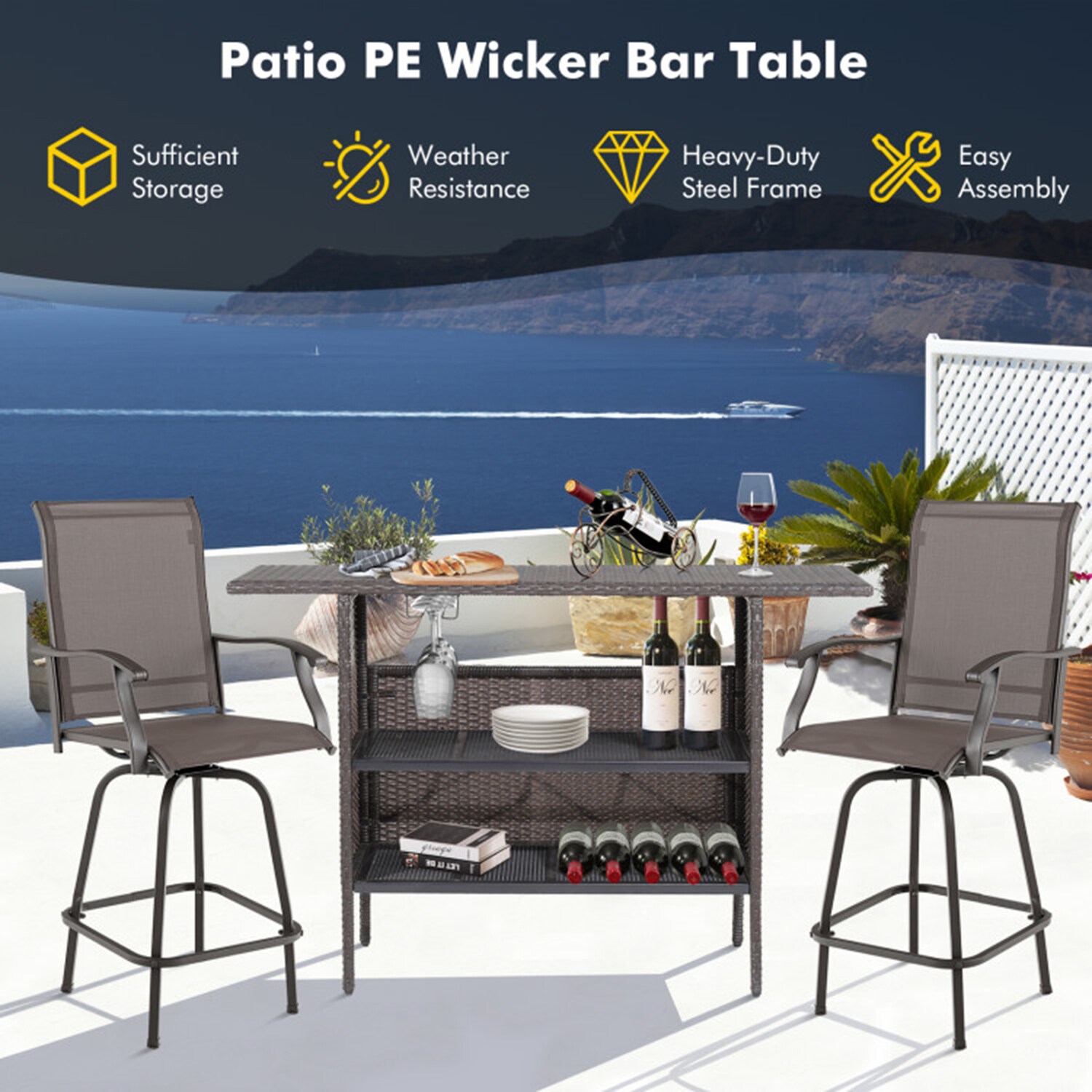 Mondawe 884-HY Patio-Tables - View #4
