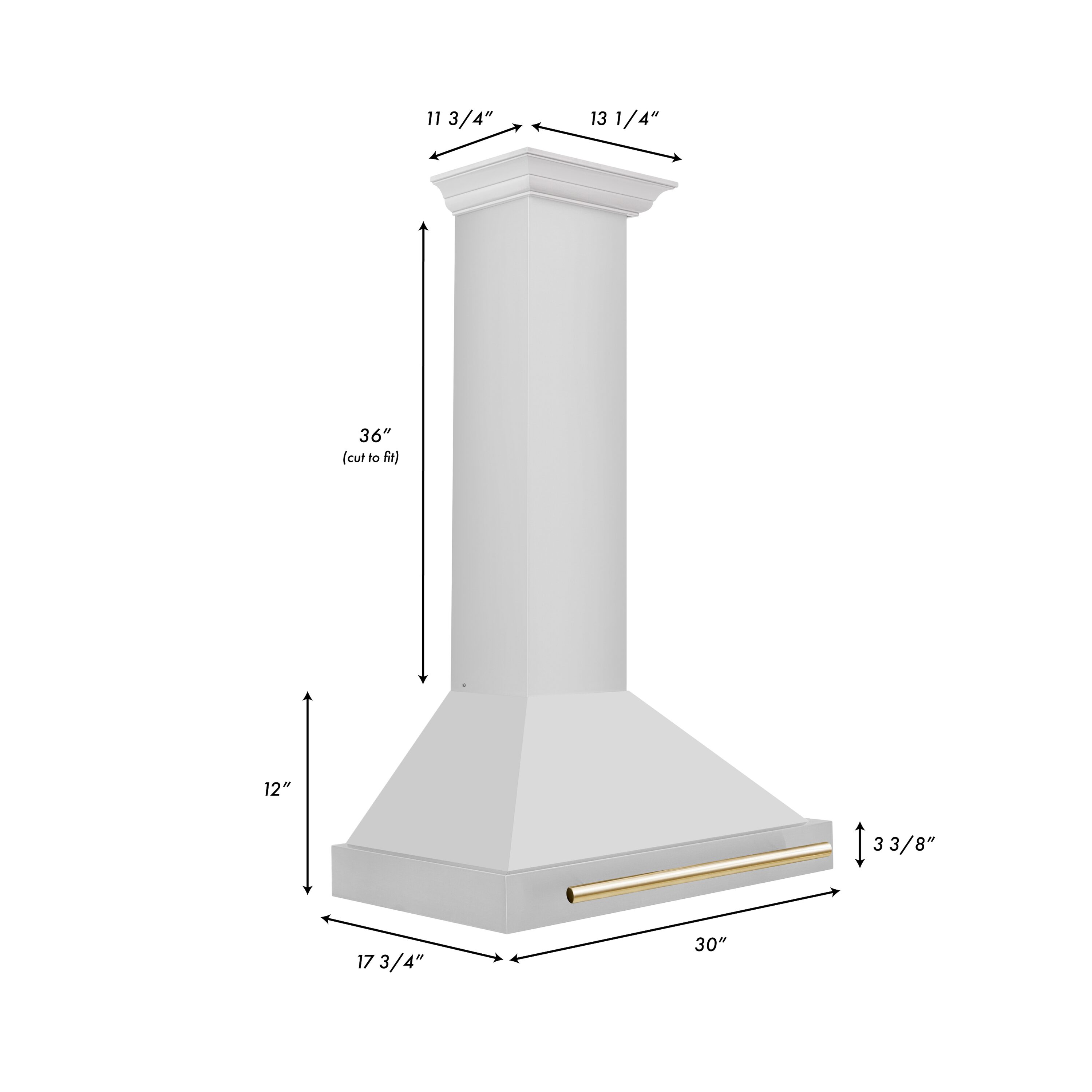 ZLINE KITCHEN & BATH KB4STZ-30-G Wall-Mounted-Range-Hoods - View #8