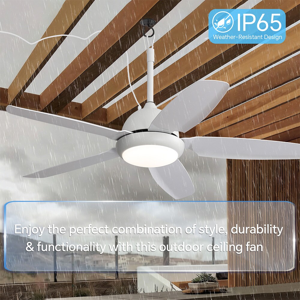 Sofucor LW-52K332-WH-WH Ceiling-Fans - View #7