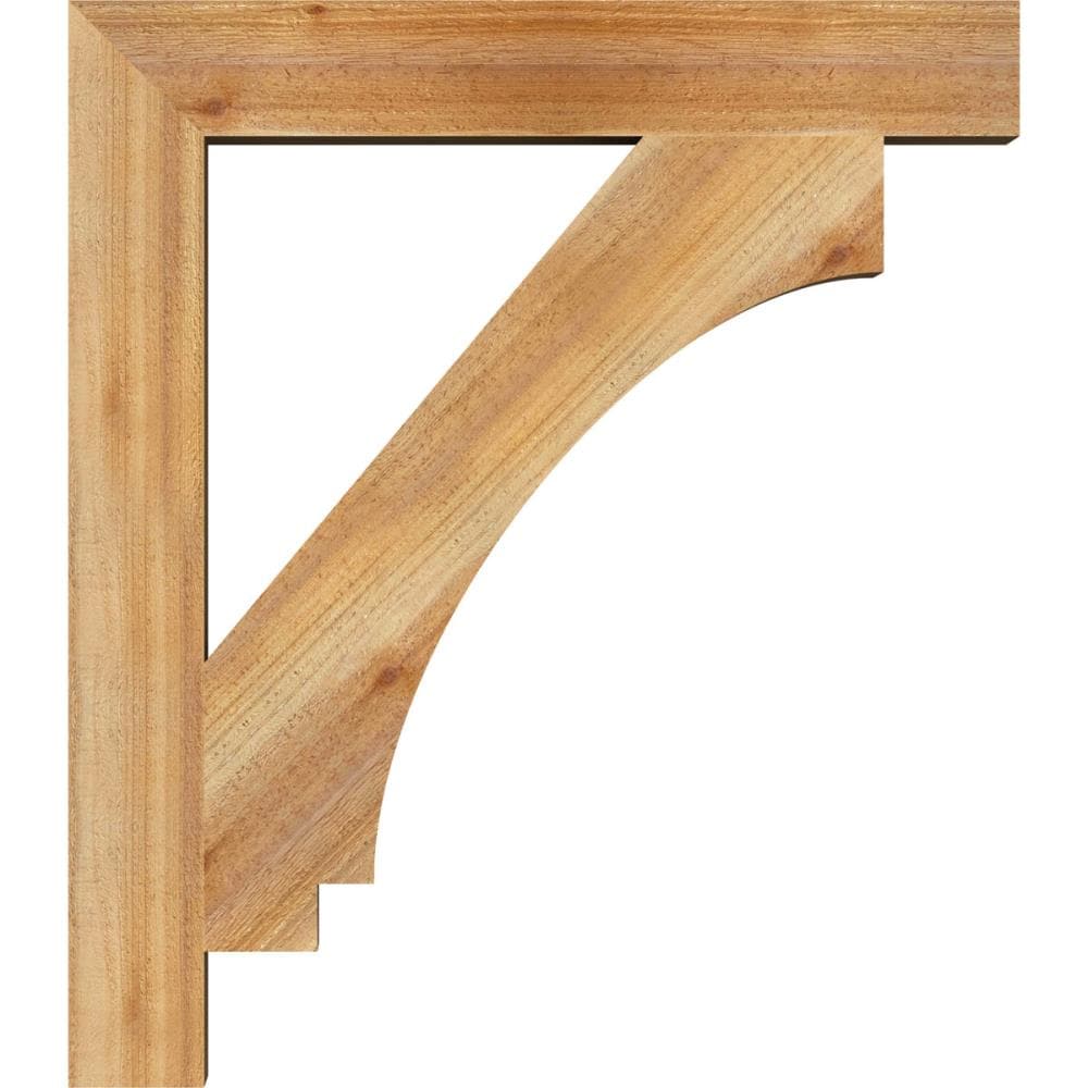Ekena Millwork BKT04X28X32IMP05RWR Exterior-Brackets-Braces - View #2