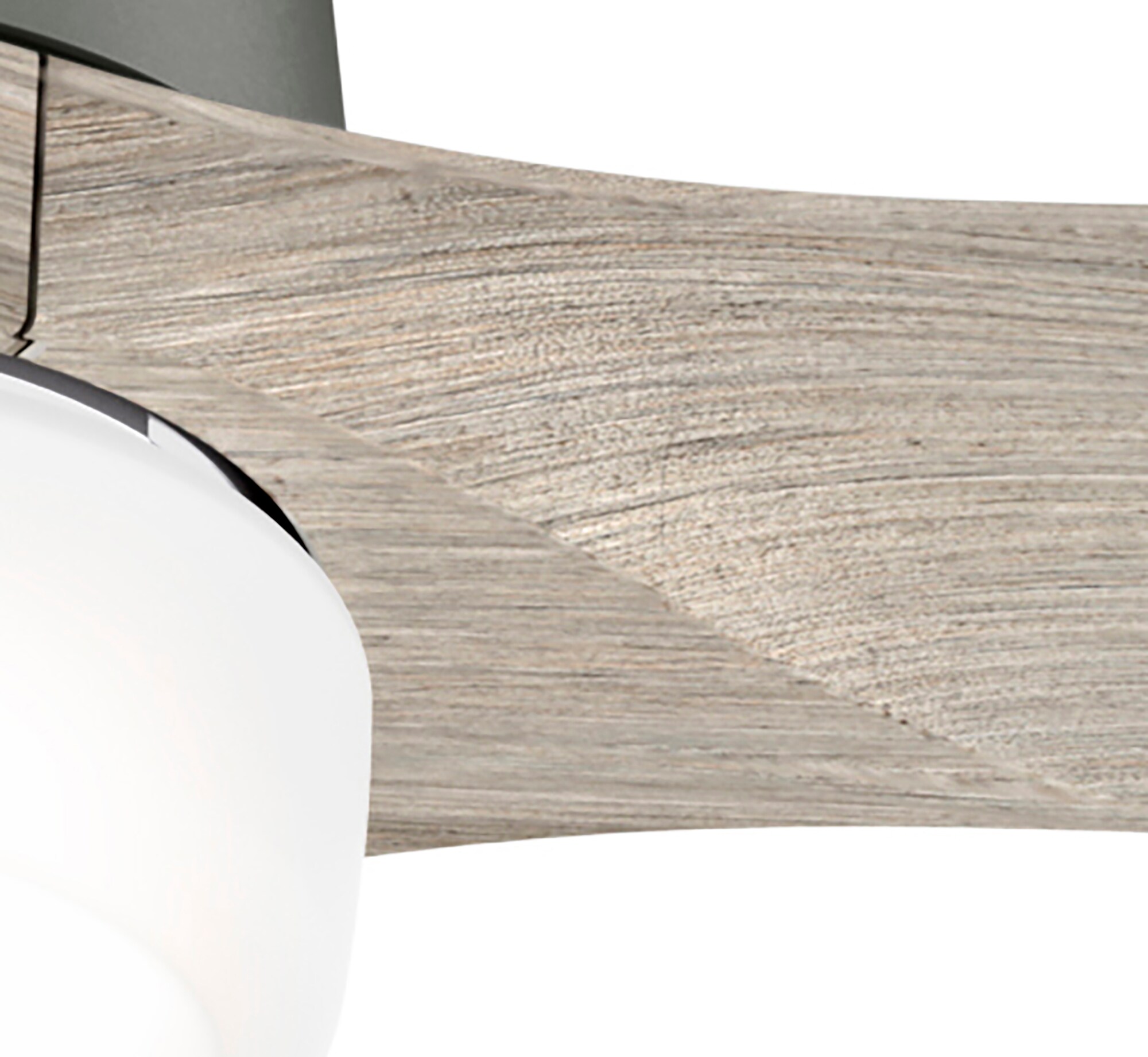 Hunter Neuron Simpleconnect 60 In Matte Silver With Brushed Gray Oak Blades Led Indoor Smart 3981