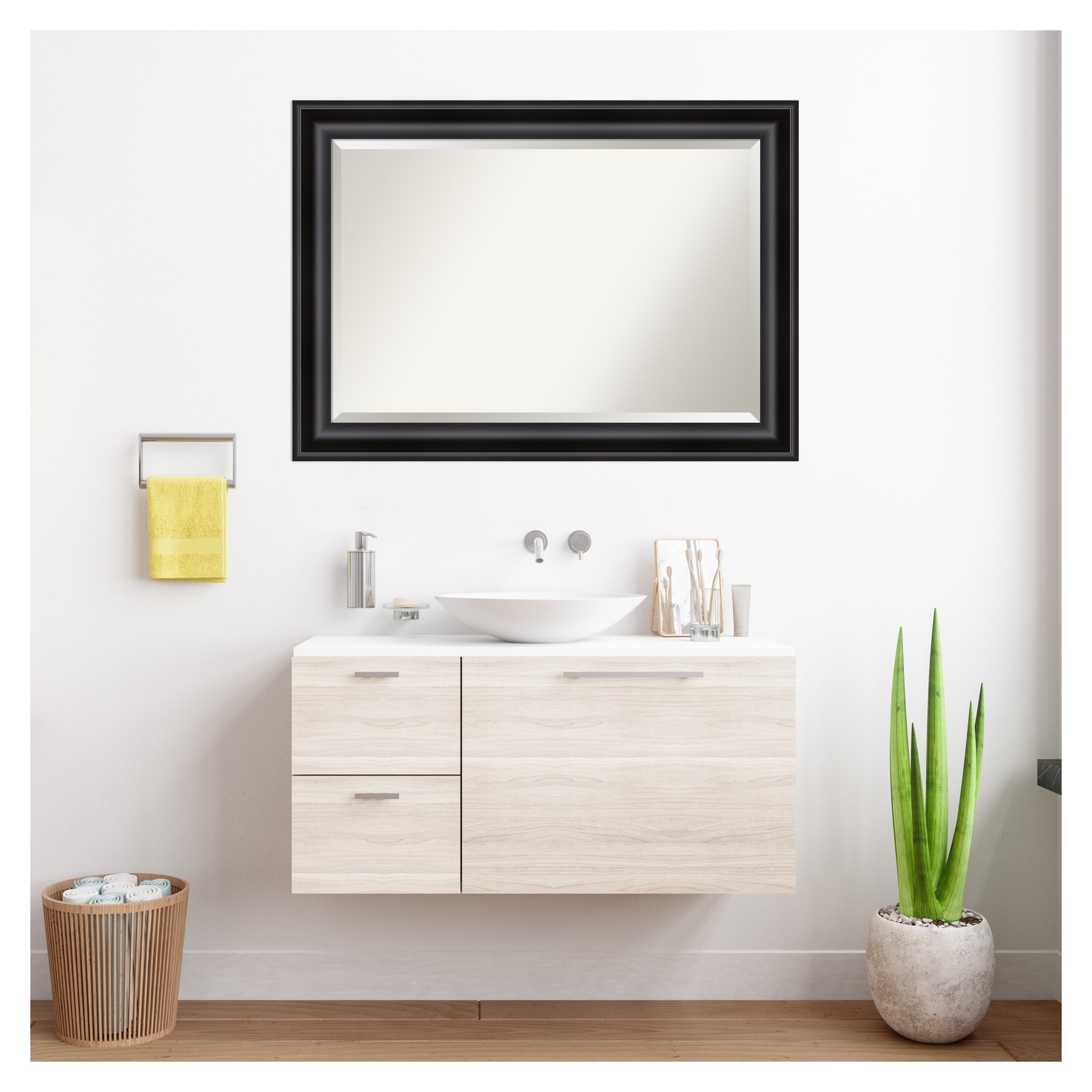 Amanti Art DSW4593655 Framed-Bath-Mirrors - View #6