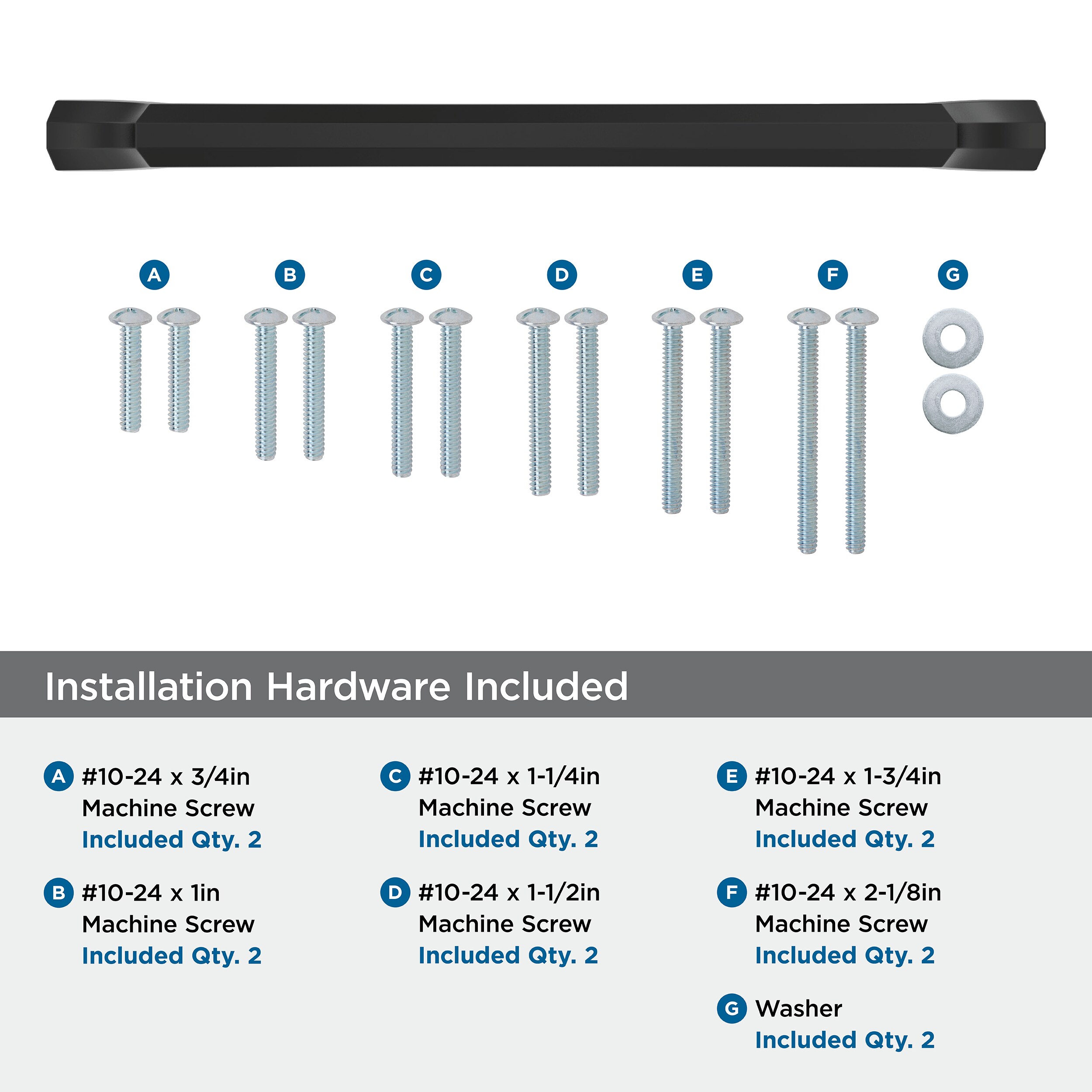 Amerock BP36713MB Cabinet-Pulls - View #3