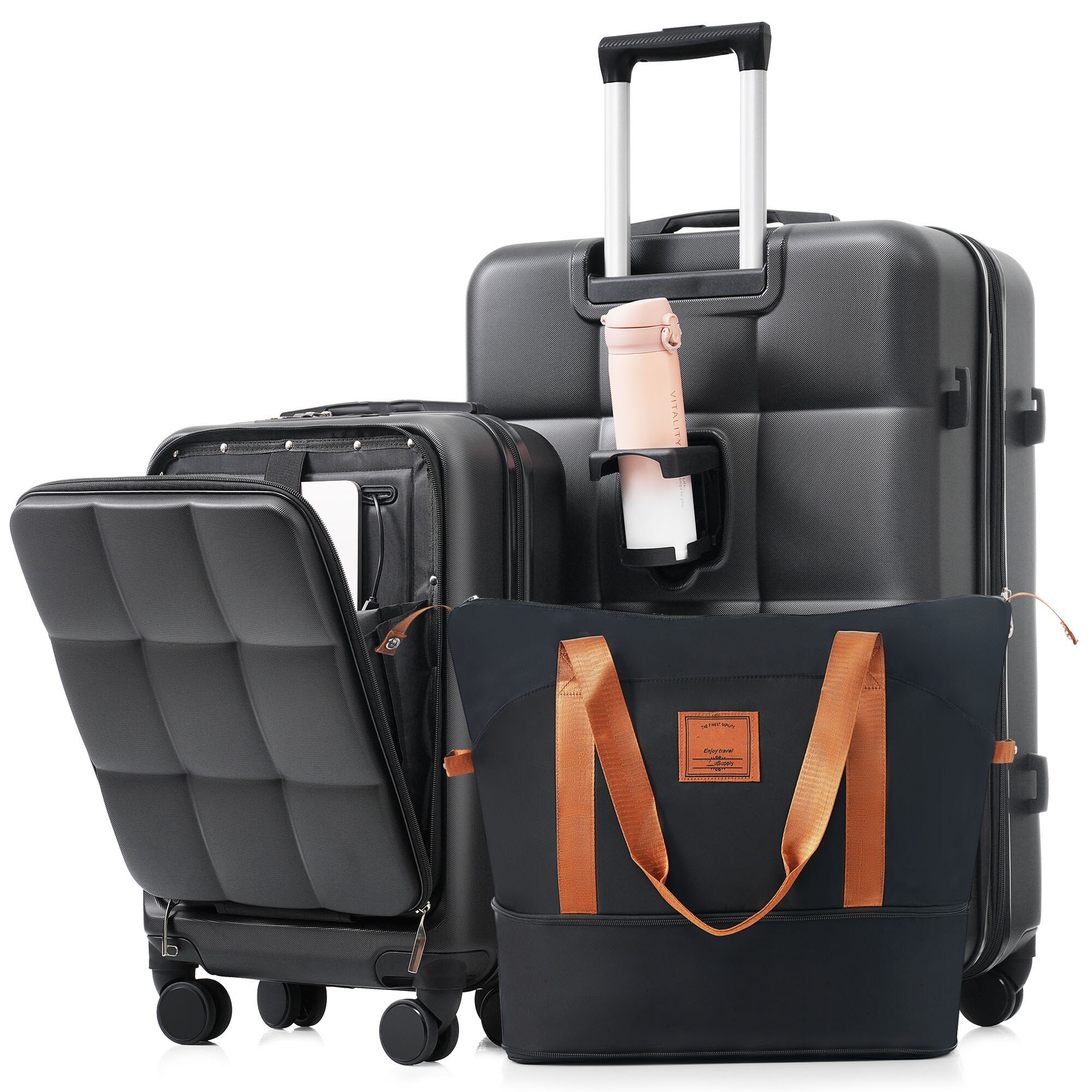 Bybafun YD9600017 Luggage-And-Luggage-Sets - View #3
