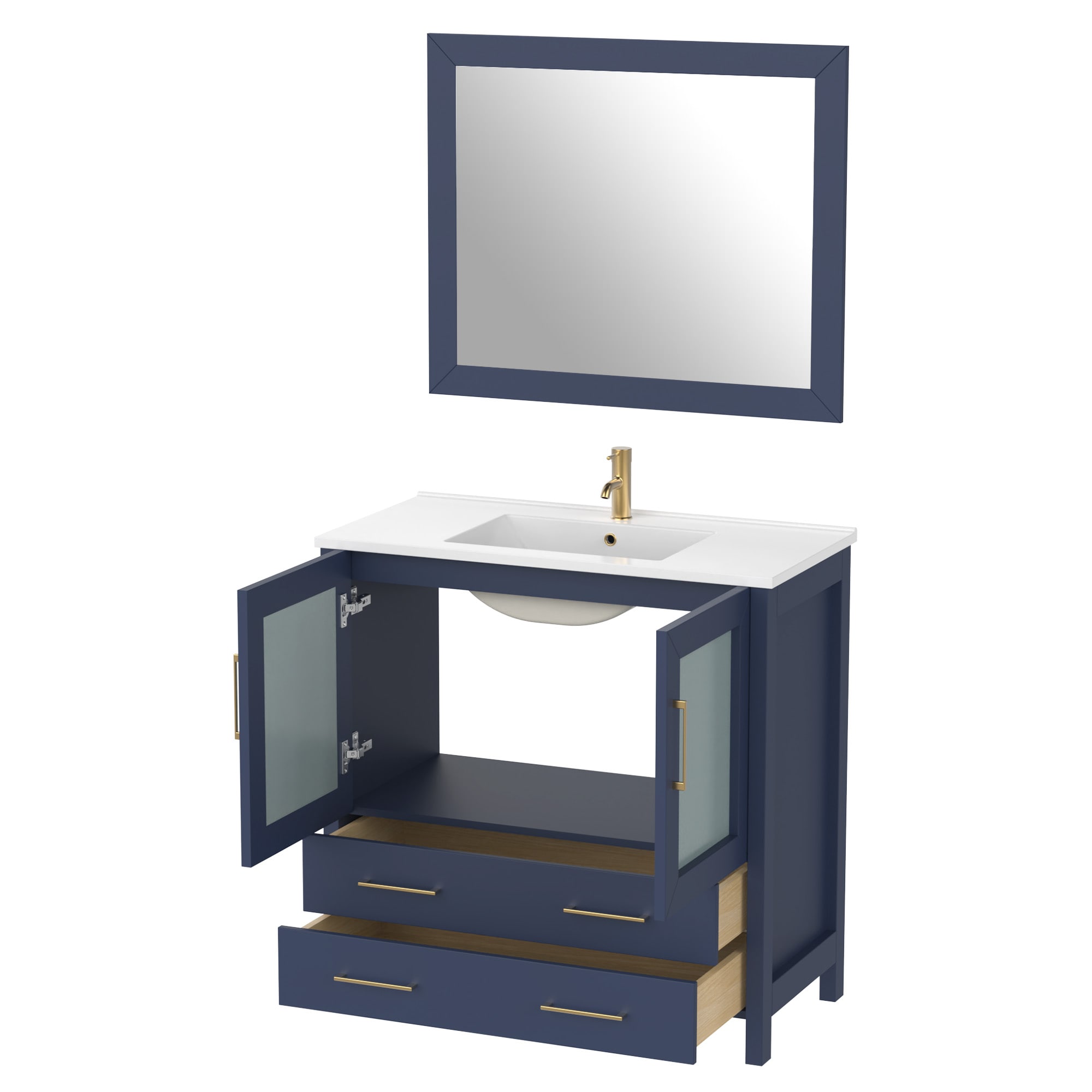Vanity Art VA3036-B Bath-Vanity-Combo - View #6