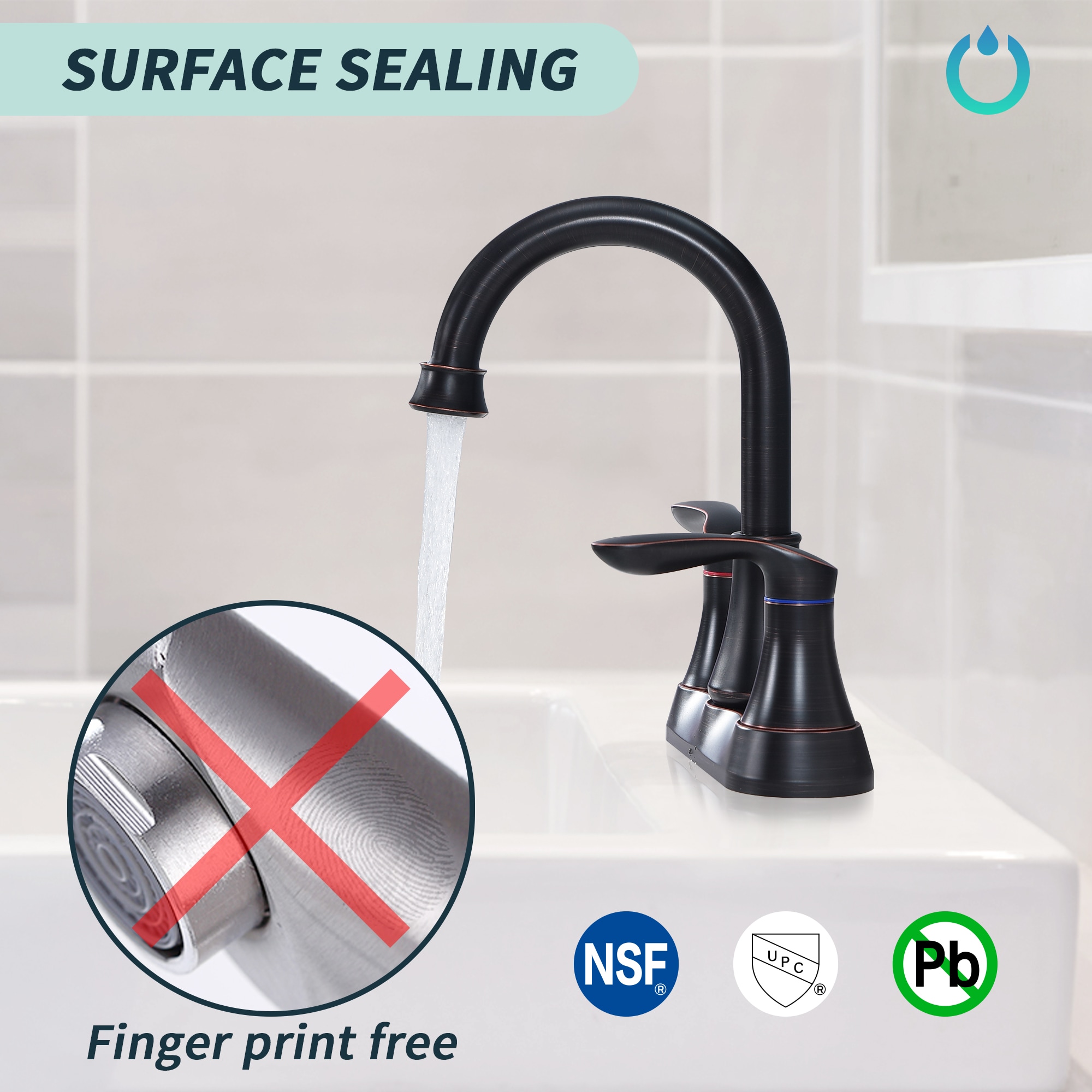 FORIOUS LL03580ORB-F Lavatory-Faucets - View #3
