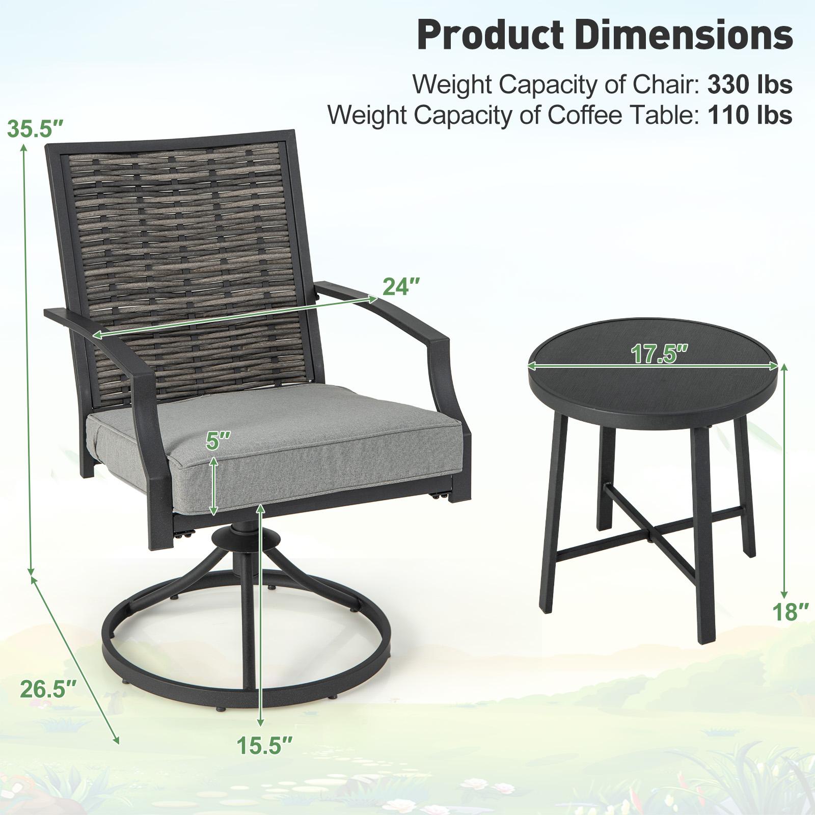 BABOOM BOM-NP11212-CO Patio-Conversation-Sets - View #4