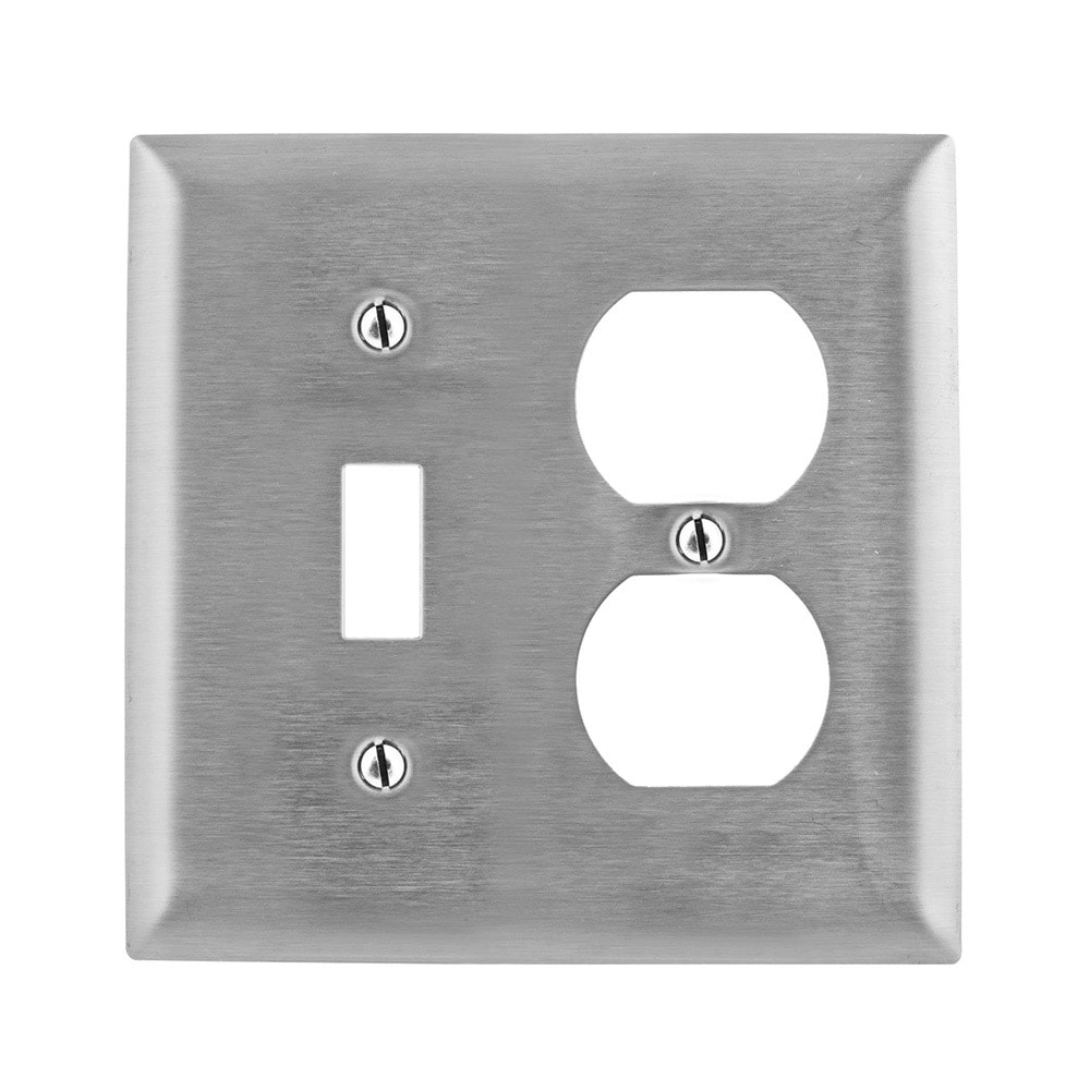 Stainless Steel Electrical Wall Plates per gang 