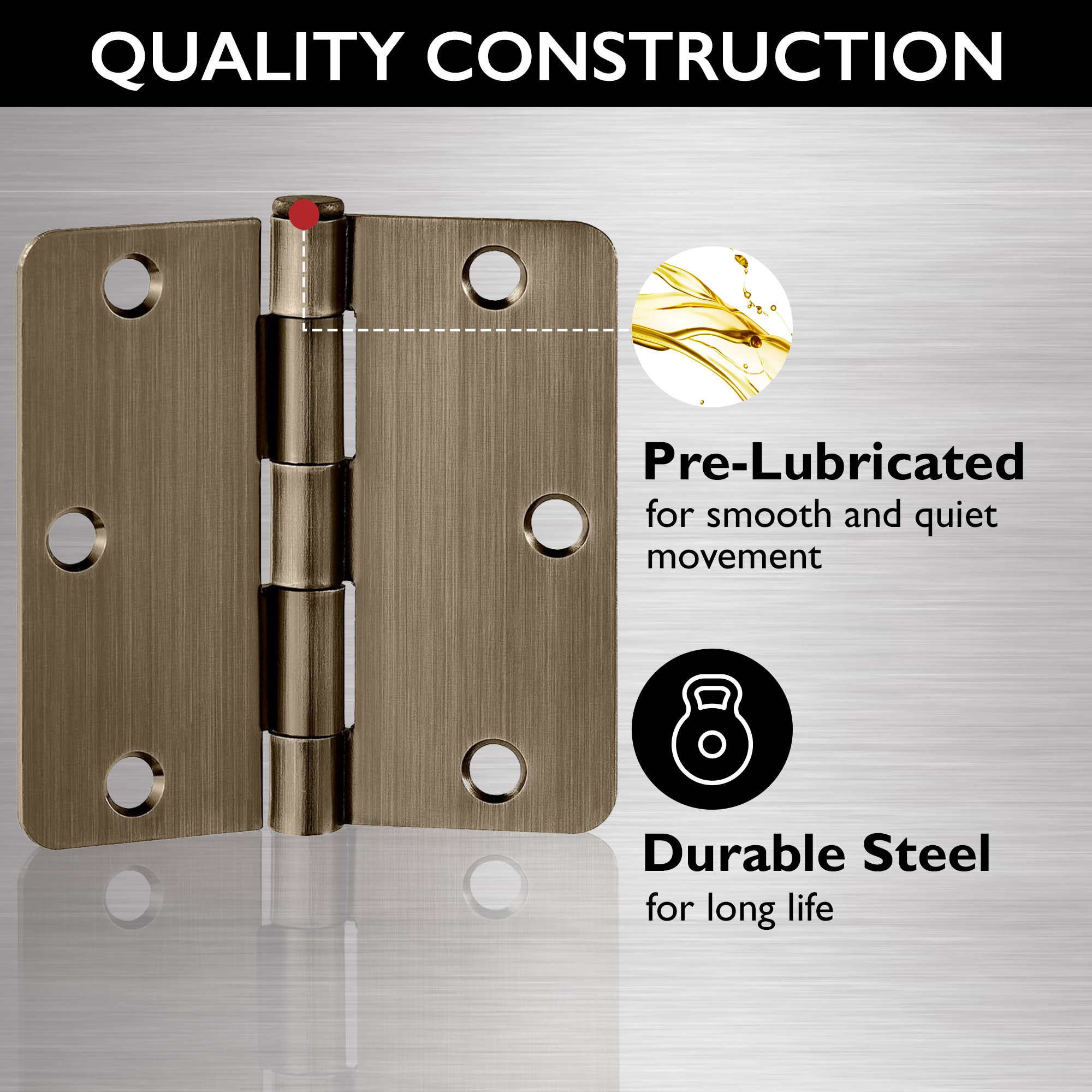Design House 186080 Entry-Door-Hinges - View #4