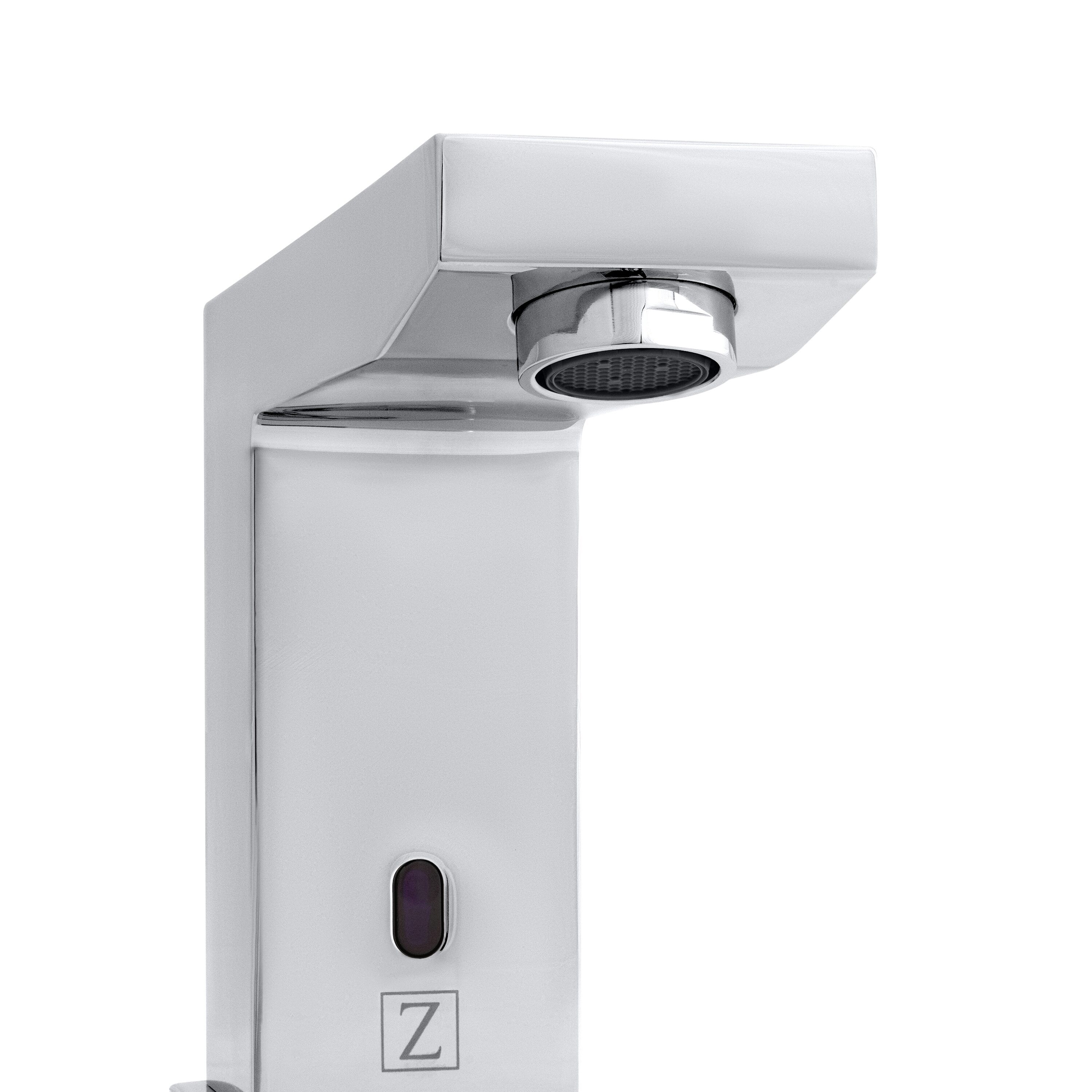 ZLINE KITCHEN & BATH BLS-BFS-CH Chrome Touchless Deck-mount Roman Low-arc Bathtub Faucet ( Valve Included )