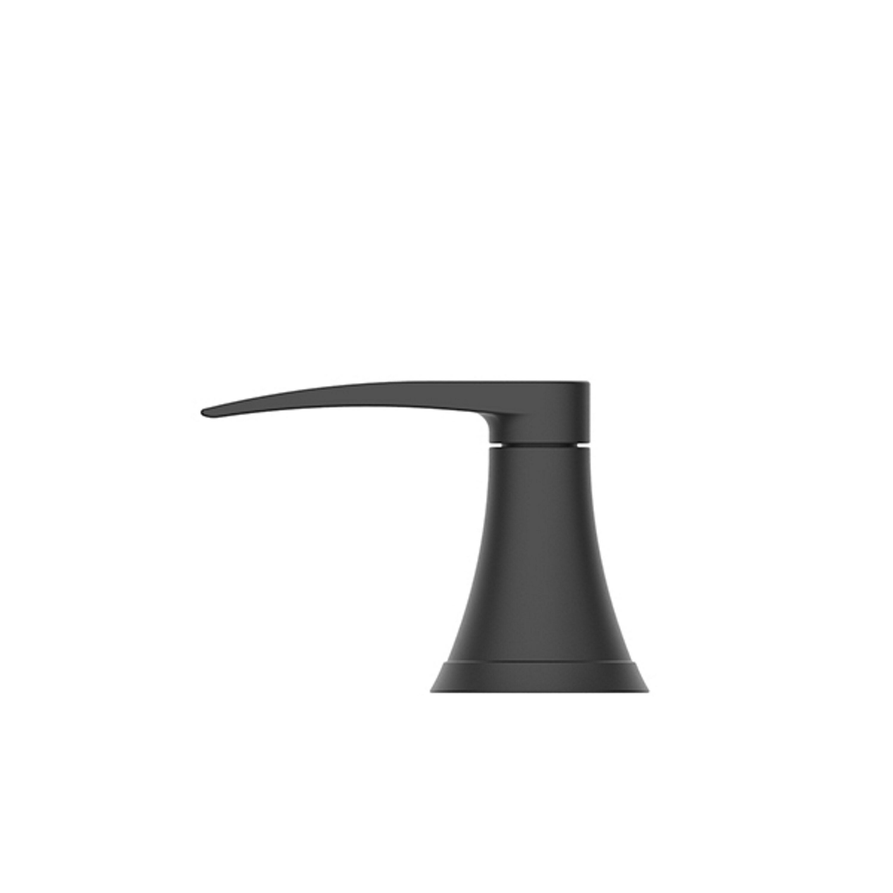 ALLEN + ROTH CAMBERLY good Matte Black 2-handle Deck-mount Roman Bathtub Faucet