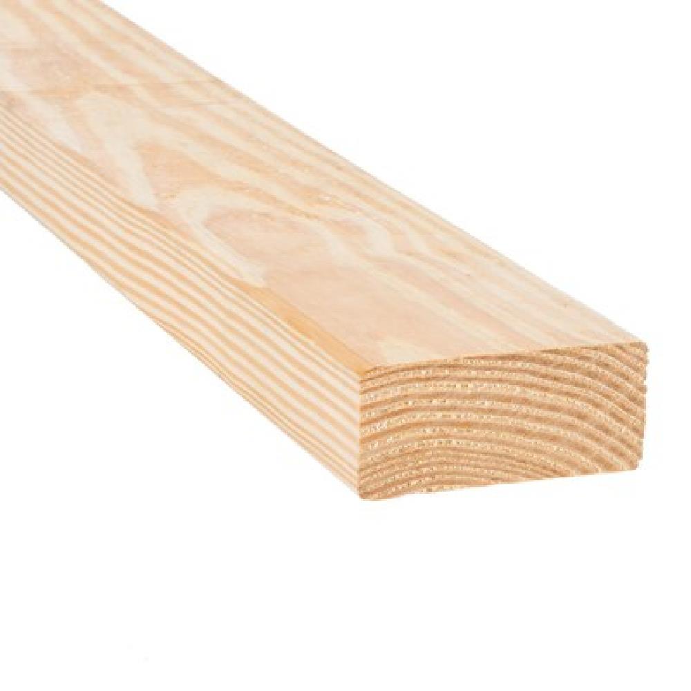  W220416 2-in x 4-in x 16-ft #2 Southern Yellow Pine Kiln-Dried Lumber