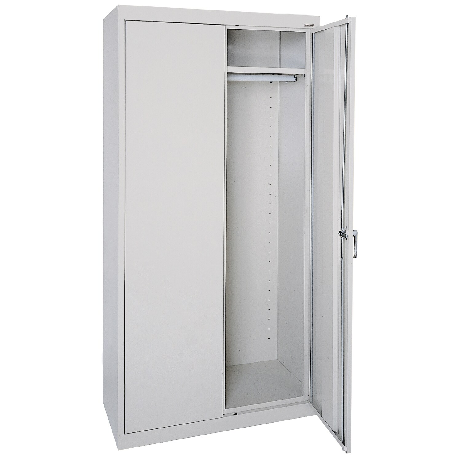 Sandusky CAW1362472-05 36-Inches W x 72-Inches H x 24-Inches D Freestanding Steel Garage Cabinet in Gray