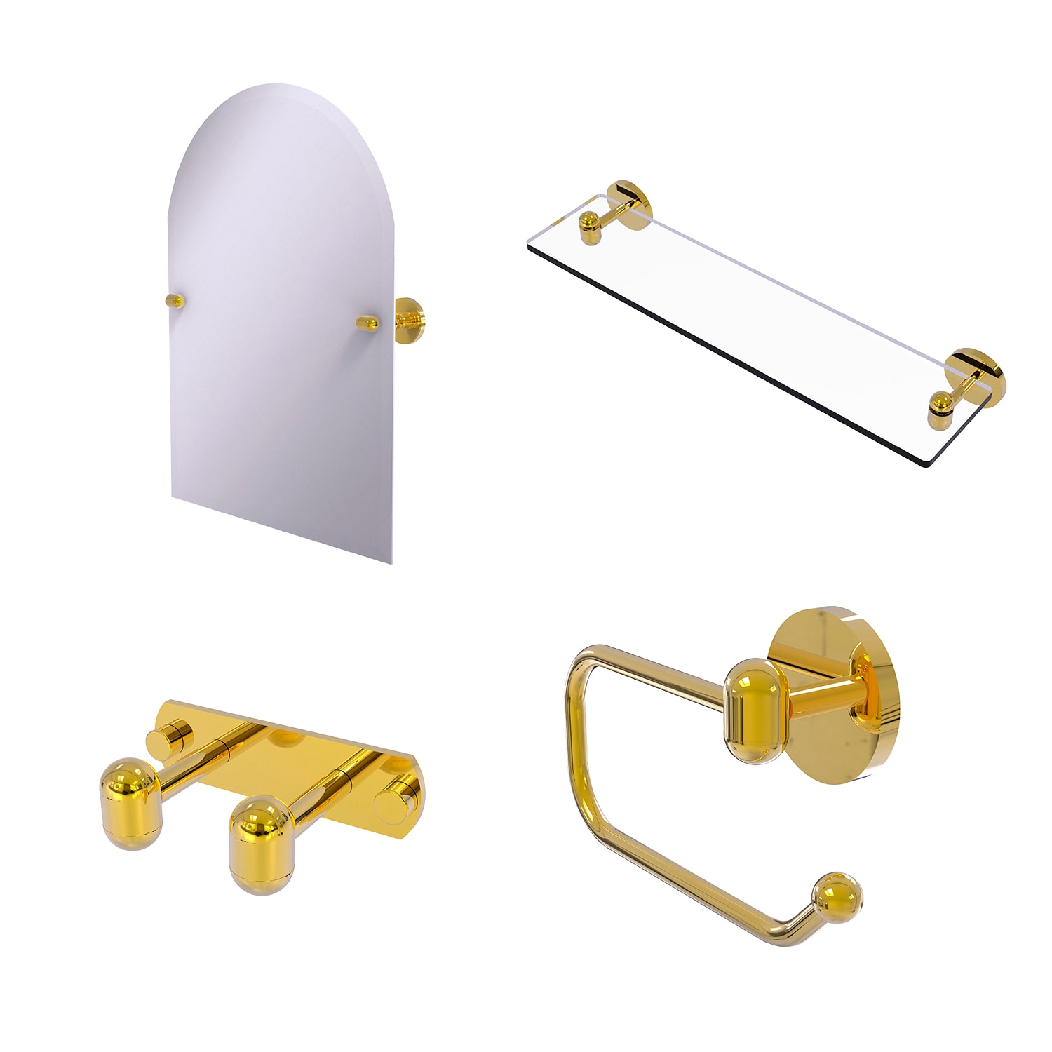 Allied Brass TA-94-PB Framed-Bath-Mirrors - View #3