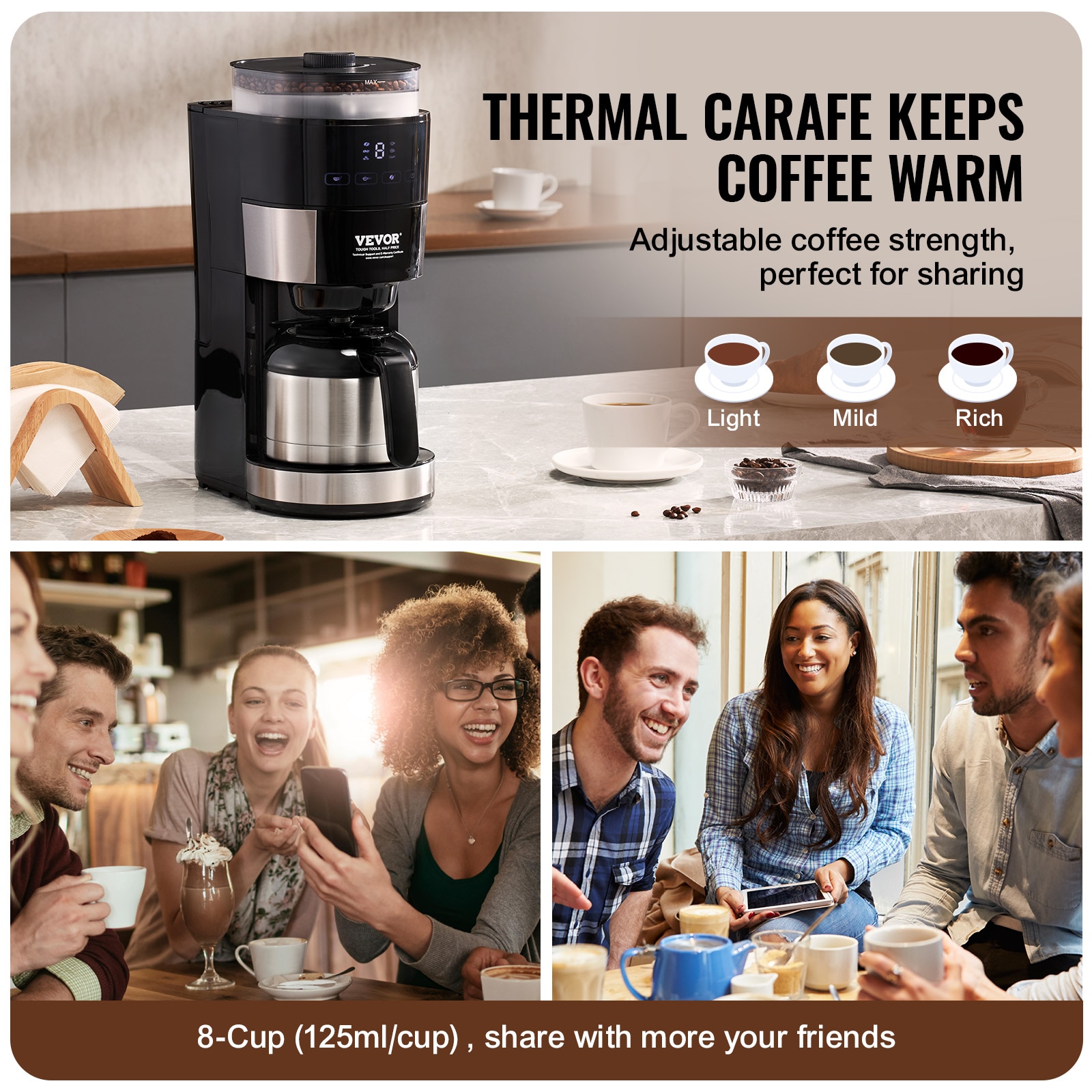 VEVOR ZCKYMCZKFJ8B7MCSDV1 Coffee-Makers - View #6