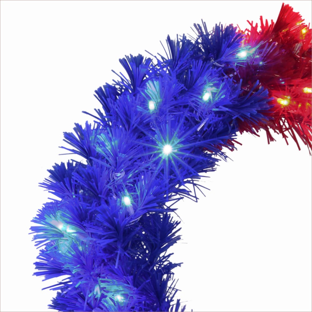 Puleo International 3818A-W24L035 Artificial-Christmas-Wreaths - View #4