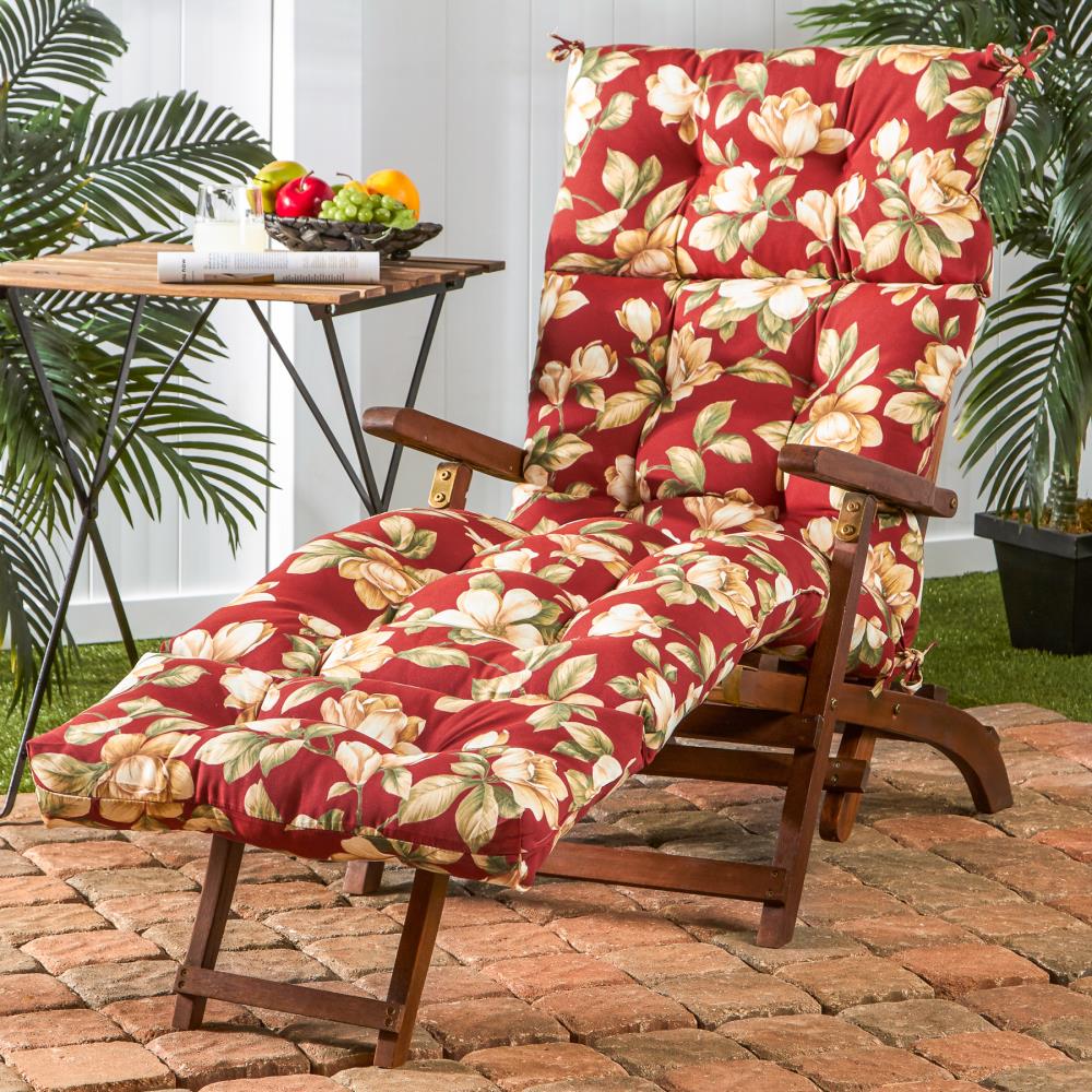 Greendale Home Fashions OC4804-ROMA FLORAL Patio-Furniture-Cushions - View #7