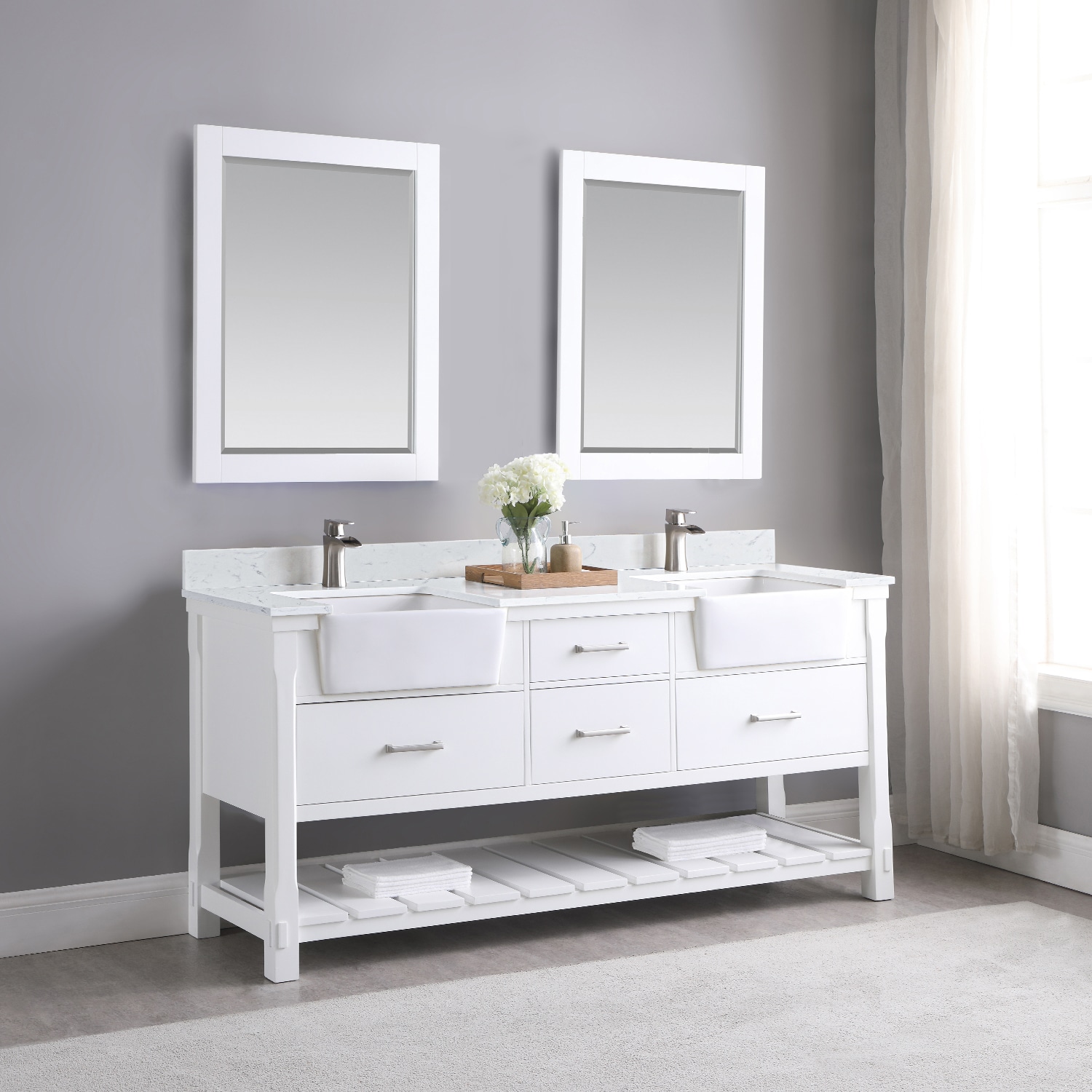 Altair 537072-WH-AW Bath-Vanity-Combo - View #6