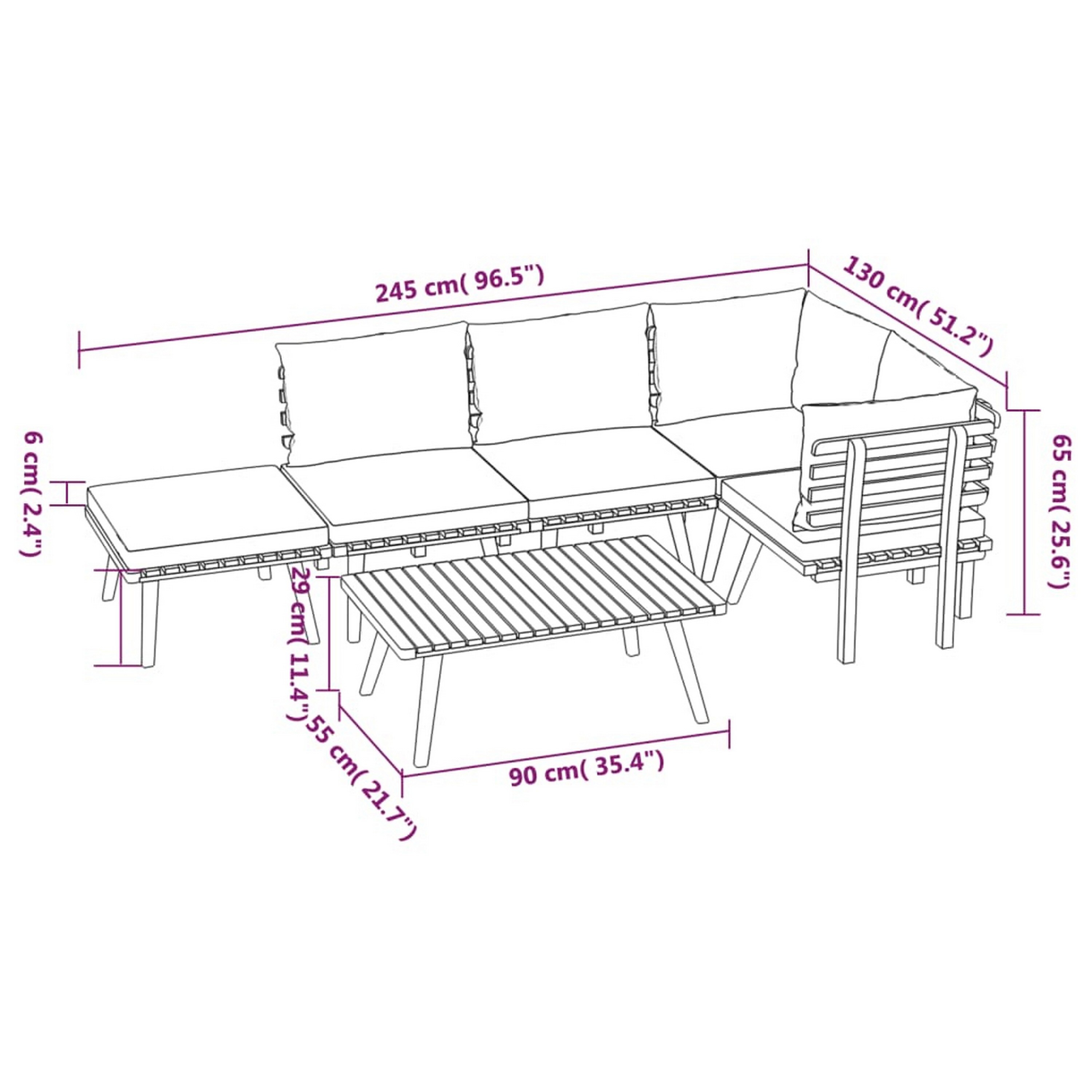 Benzara BM326309 Patio-Conversation-Sets - View #5