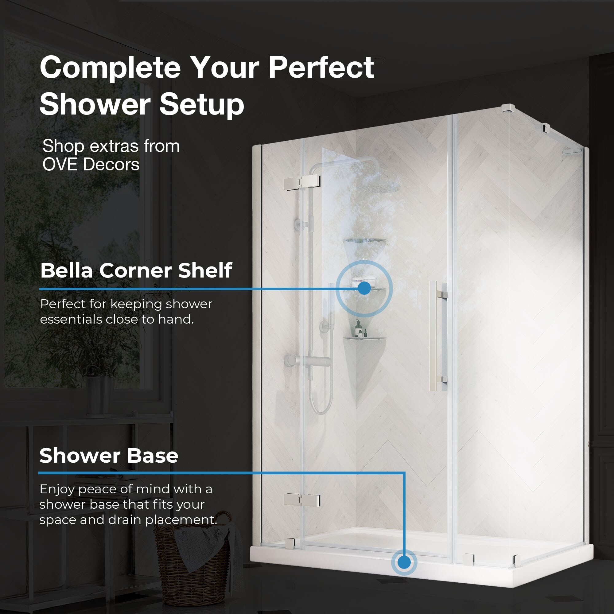 OVE Decors 15SGP-TAMP54-SAT Shower-Doors - View #12