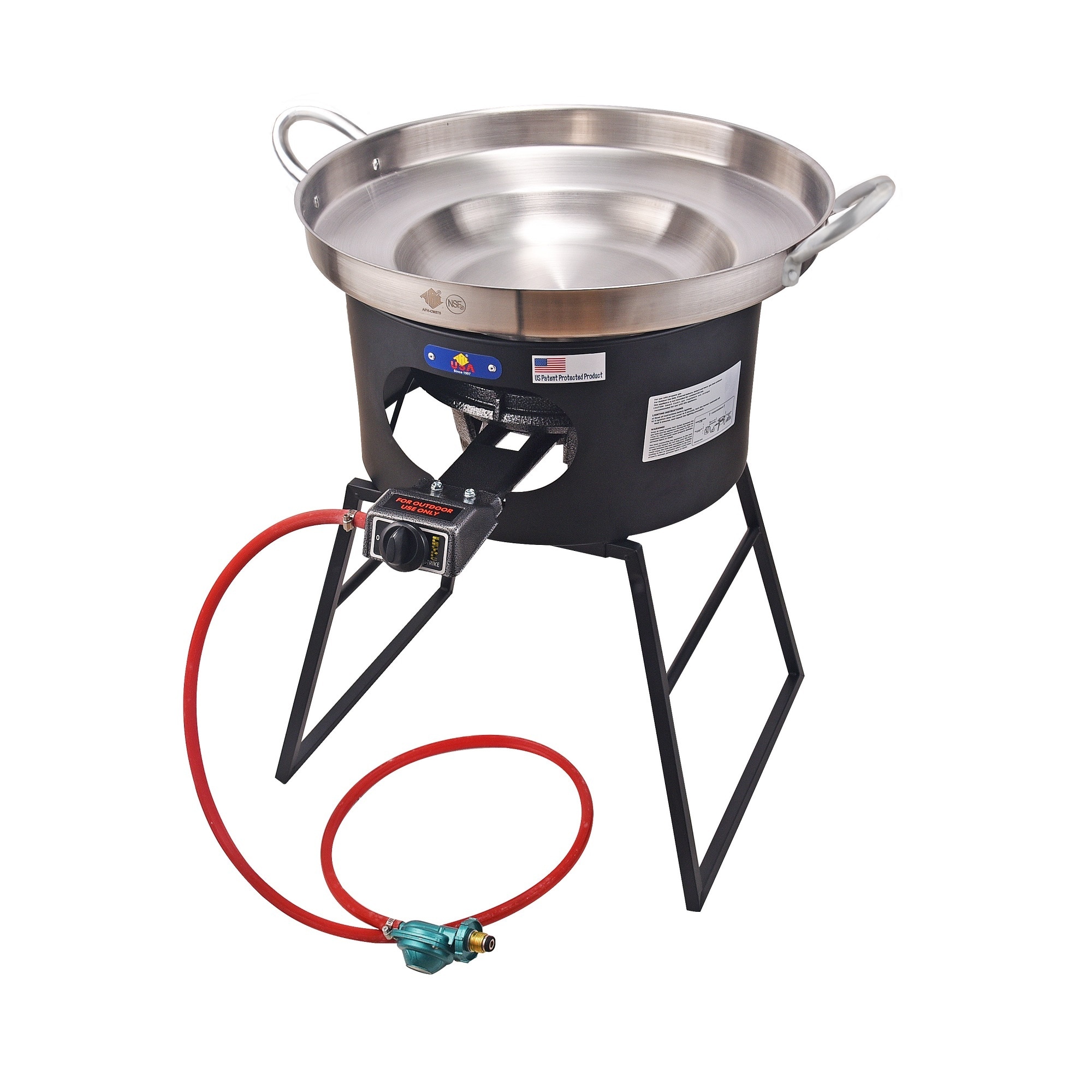 ARC Advanced Royal Champion 24-Quart Stainless Steel Steamer Pot and Basket  in the Cooking Pots department at