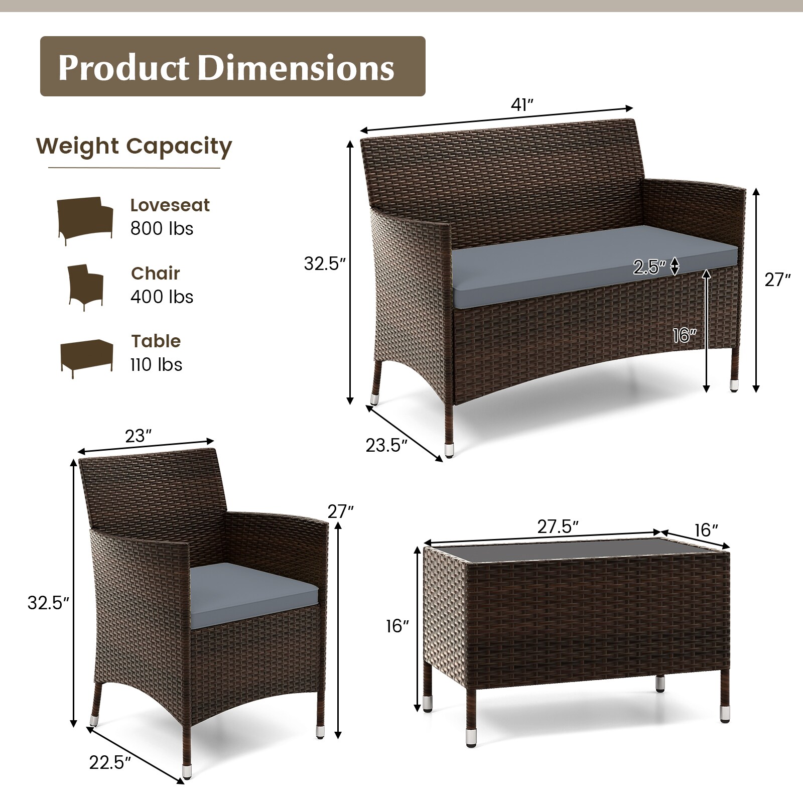 Slickblue D-CO-RG27776WH Patio-Sofas-Daybeds - View #8