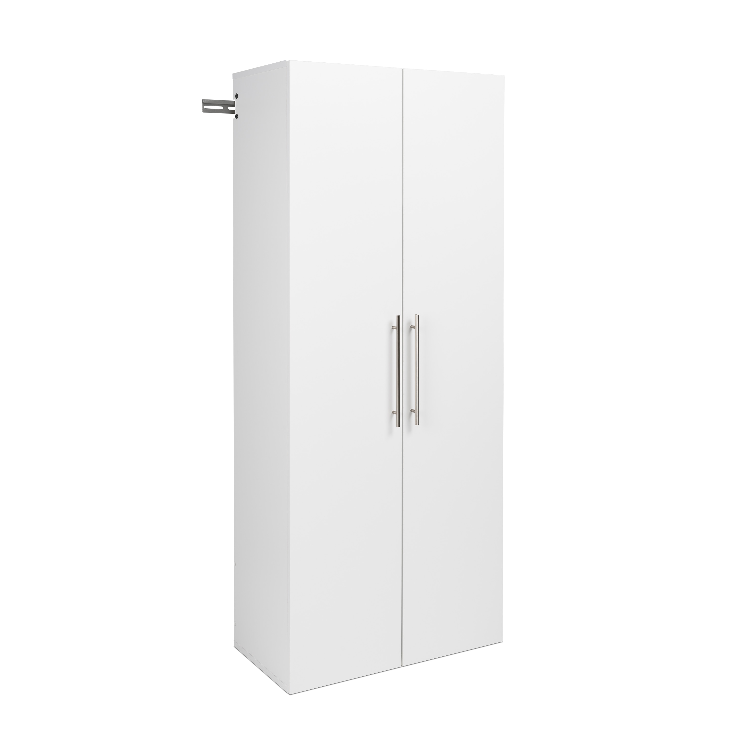 Achyut 26.93 H x 23.46 W x 15.35 D Wall Cabinet with Hanging Rod WFX Utility Finish: White