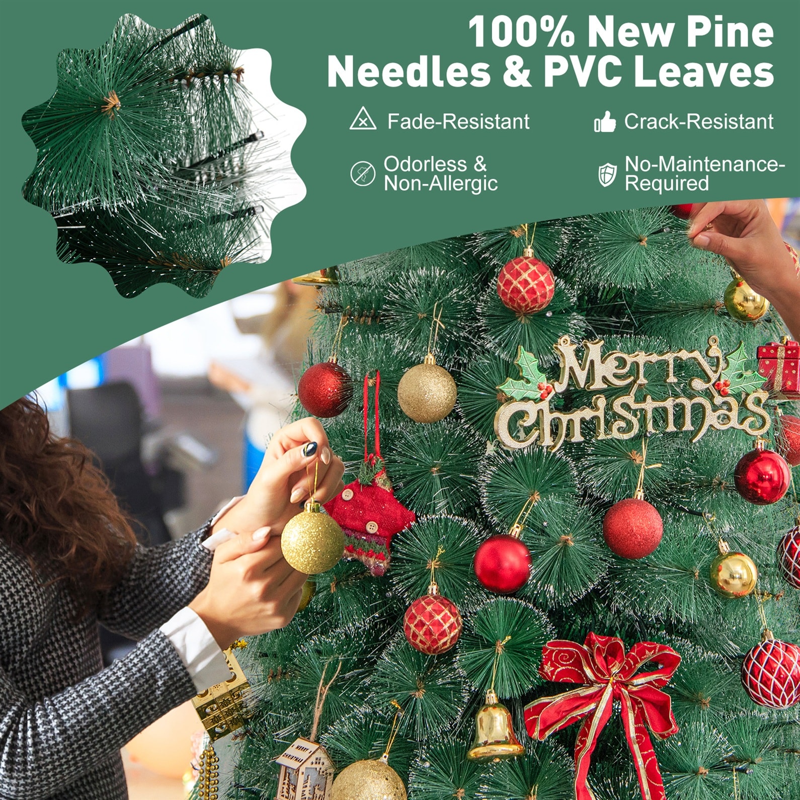 LIVIZA HYJ22749US Artificial-Christmas-Trees - View #6