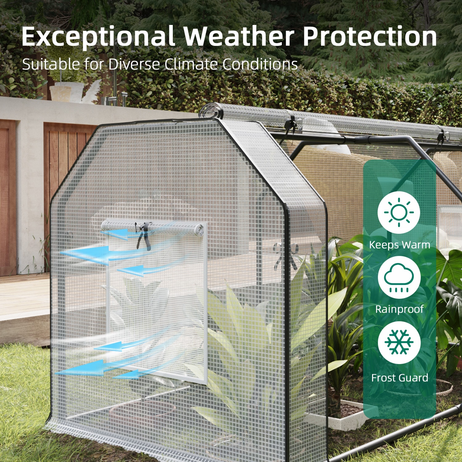 Patio Watcher LS-NF-02 greenhouses - View #4