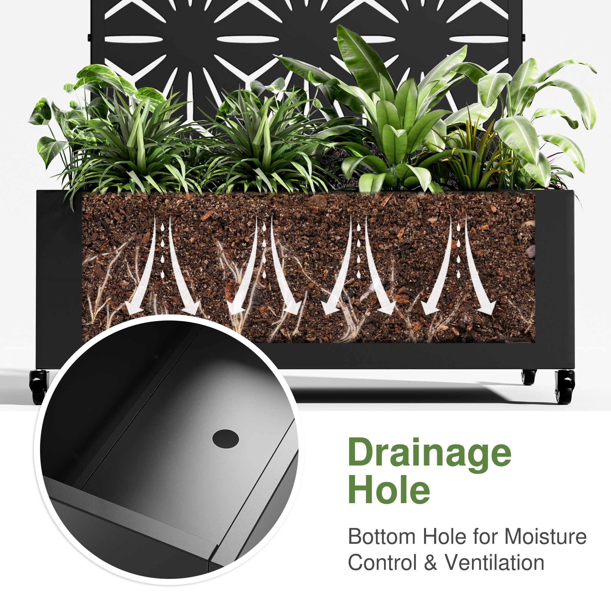 Misty Moon LW0409-RPB-ZZX114 Raised-Planter-Boxes - View #6
