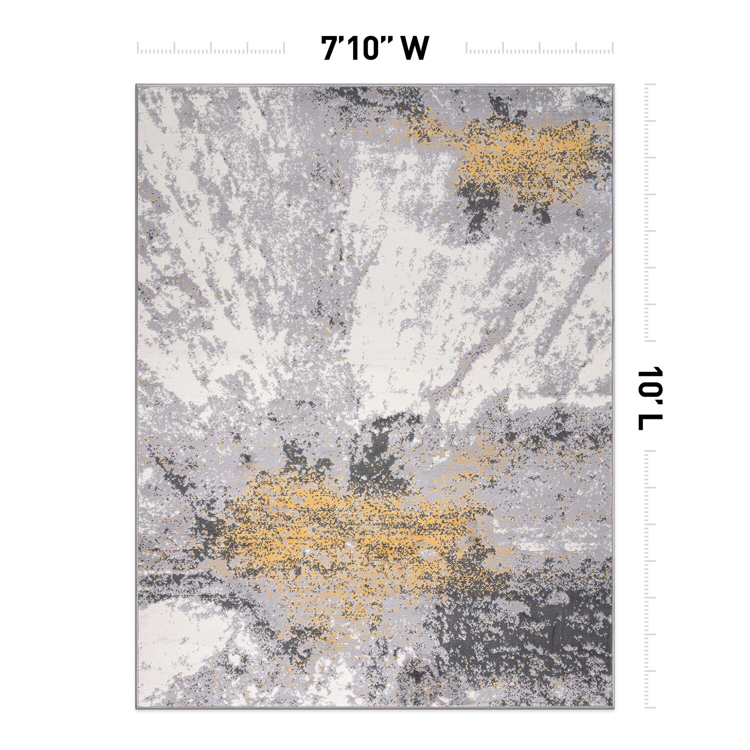 World Rug Gallery 2094YELLOW8X10 rugs - View #2