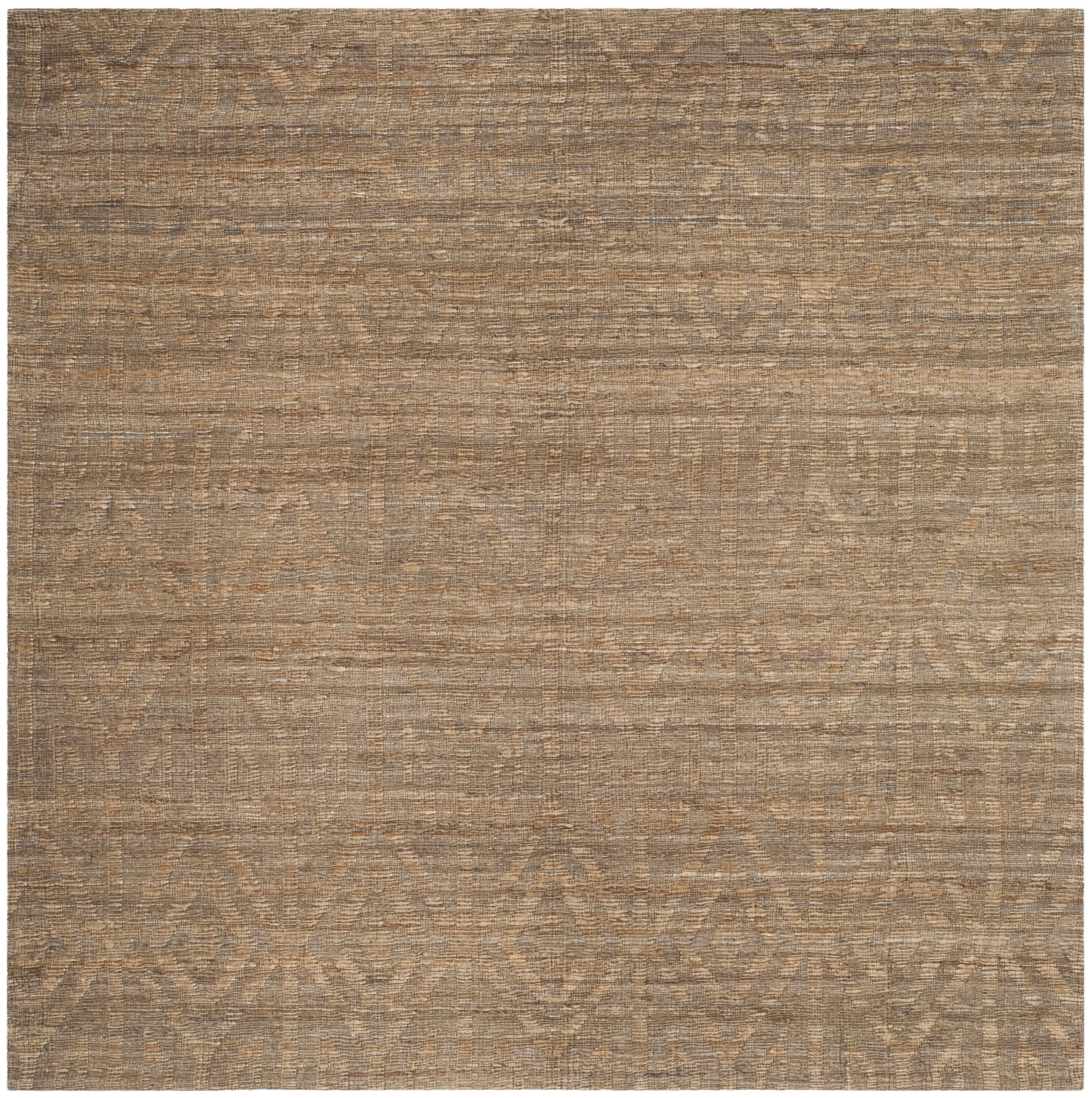 Safavieh Cape Cod Kingsway 6-ft x 6-ft Jute Camel Square Indoor ...