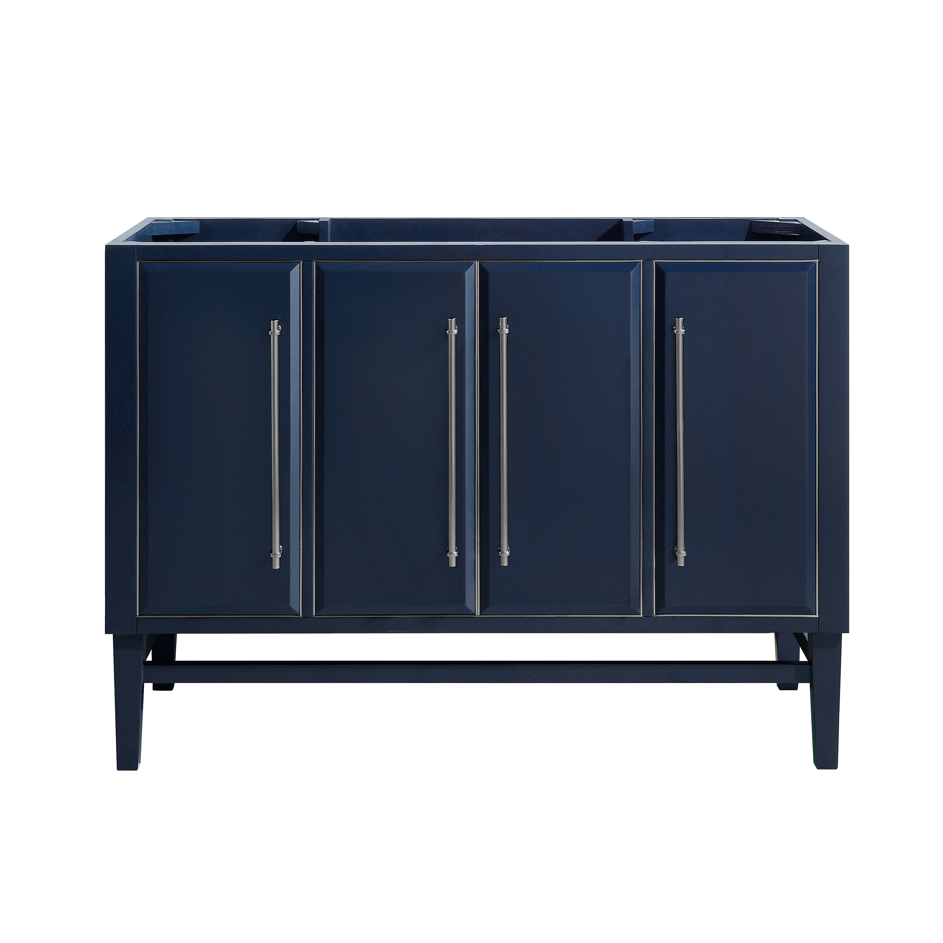 Avanity MASON-V48-NBS Mason 48-in Navy blue Bathroom Vanity Base Cabinet without Top