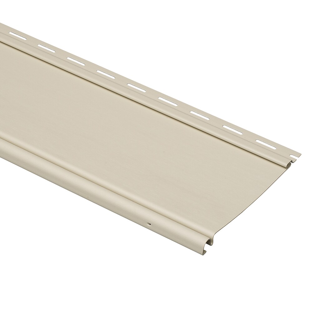 Durabuilt 450 Beaded Vinyl Siding Panel Almond 6.5-in x 148-in at