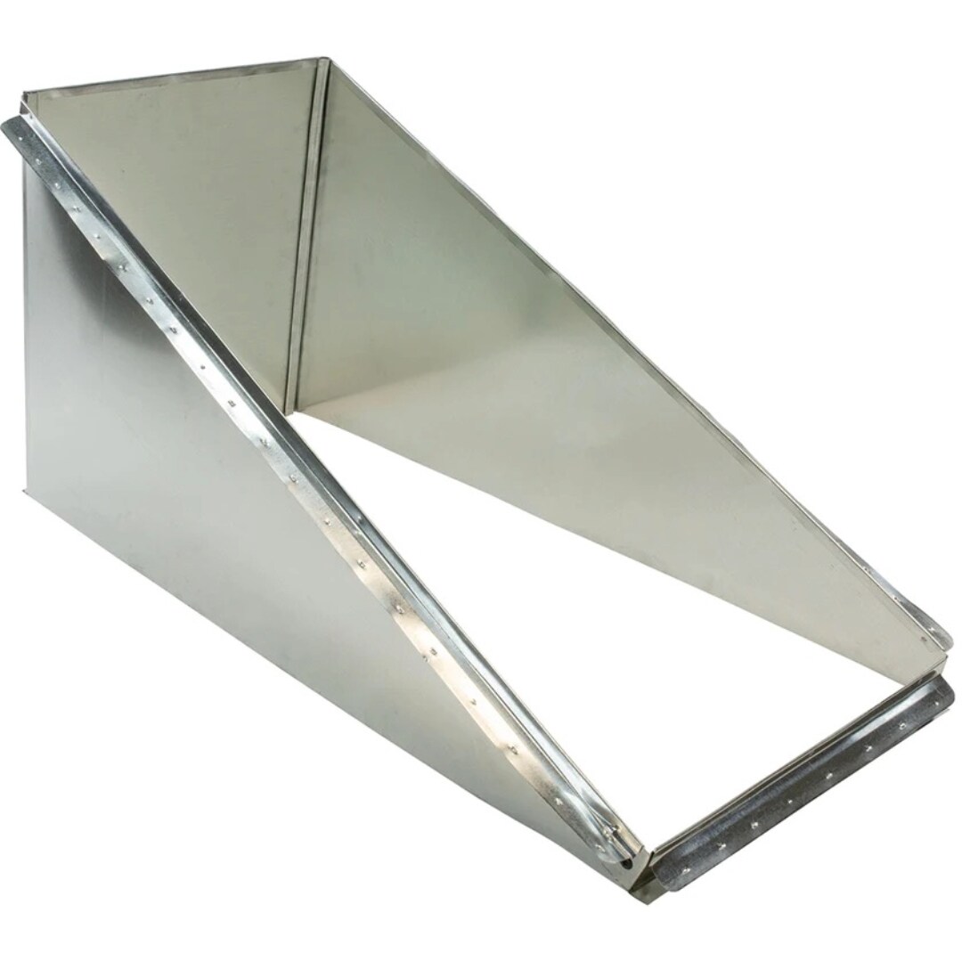 QuietCool VA-1436 14-in x 36-in Metal Galvanized steel Whole House Fan Shutter