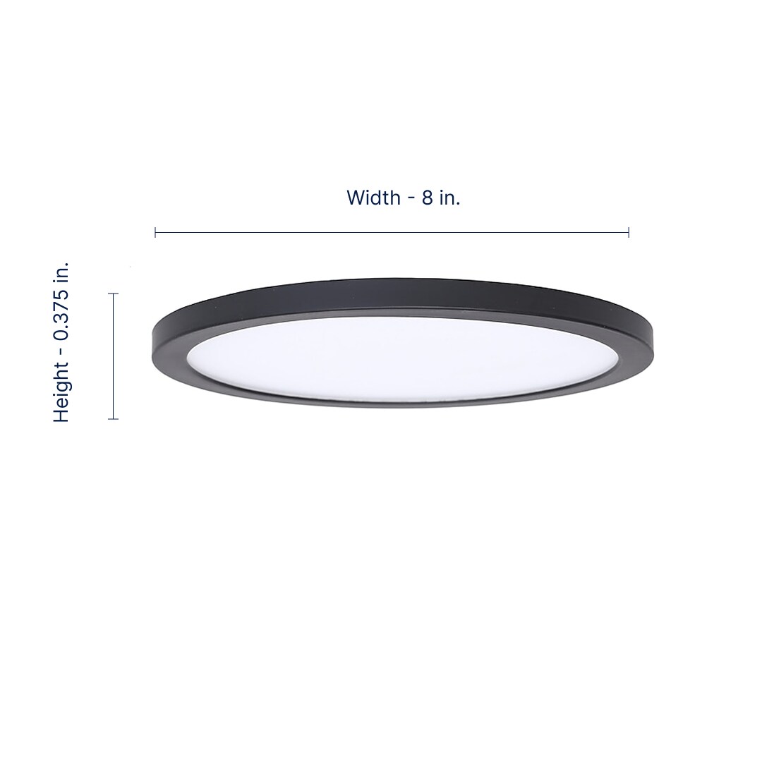 Amax Lighting LED-TB8-BLK flushmounts - View #2