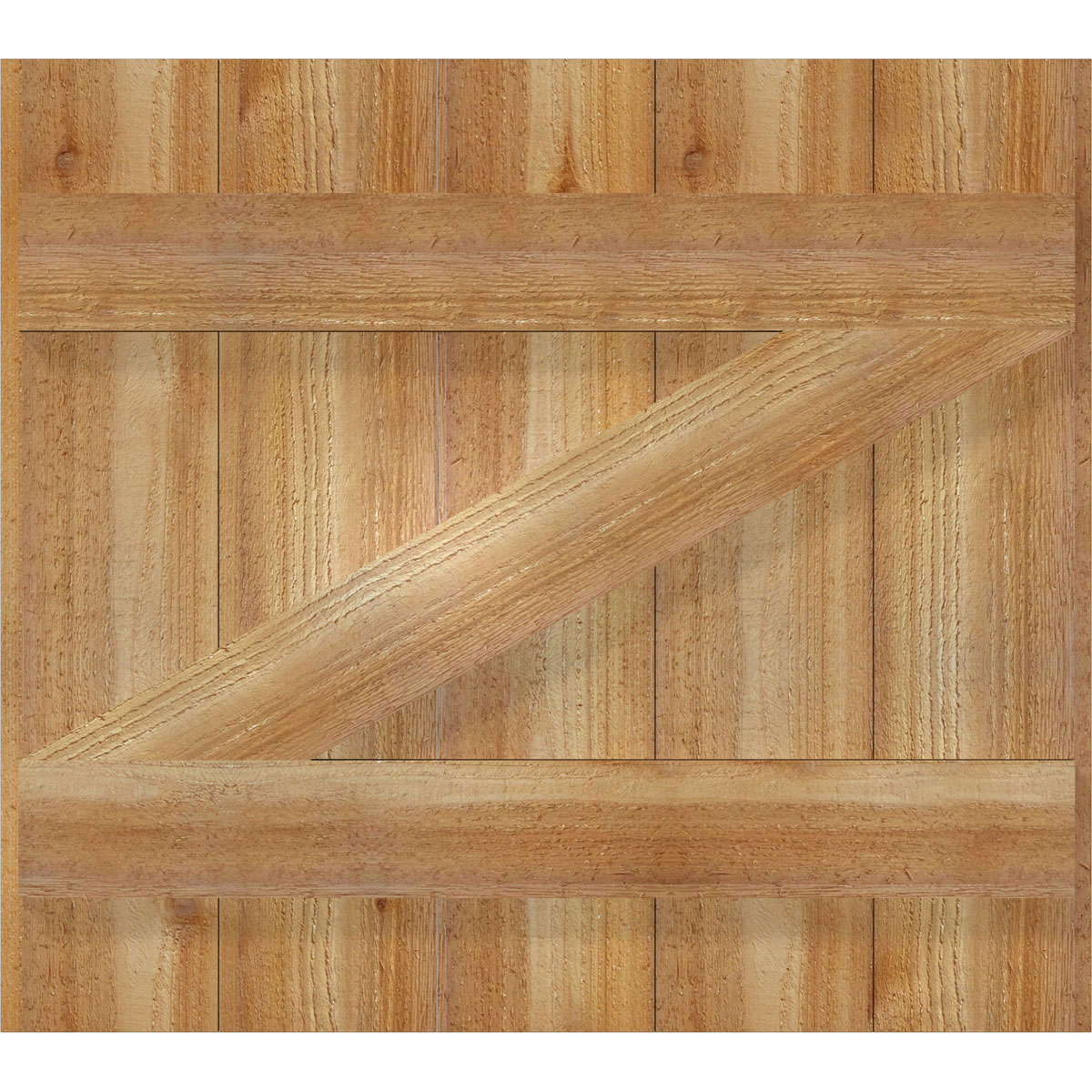 Ekena Millwork RBJ06Z26X024RWR Exterior-Shutters - View #5