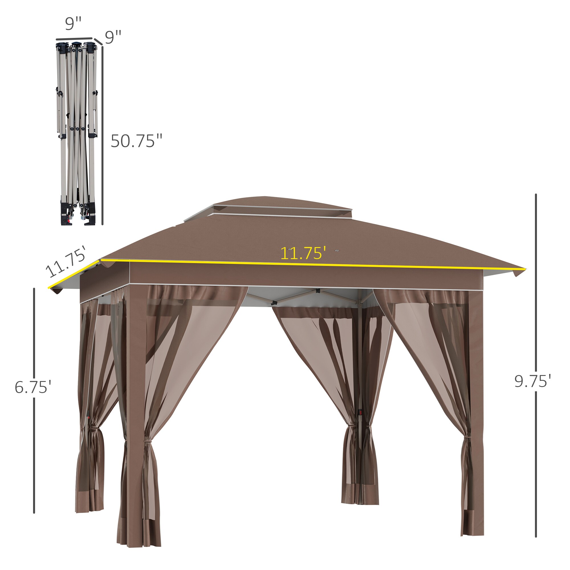 Siavonce XH74239 Wood-Resin-Gazebos - View #4