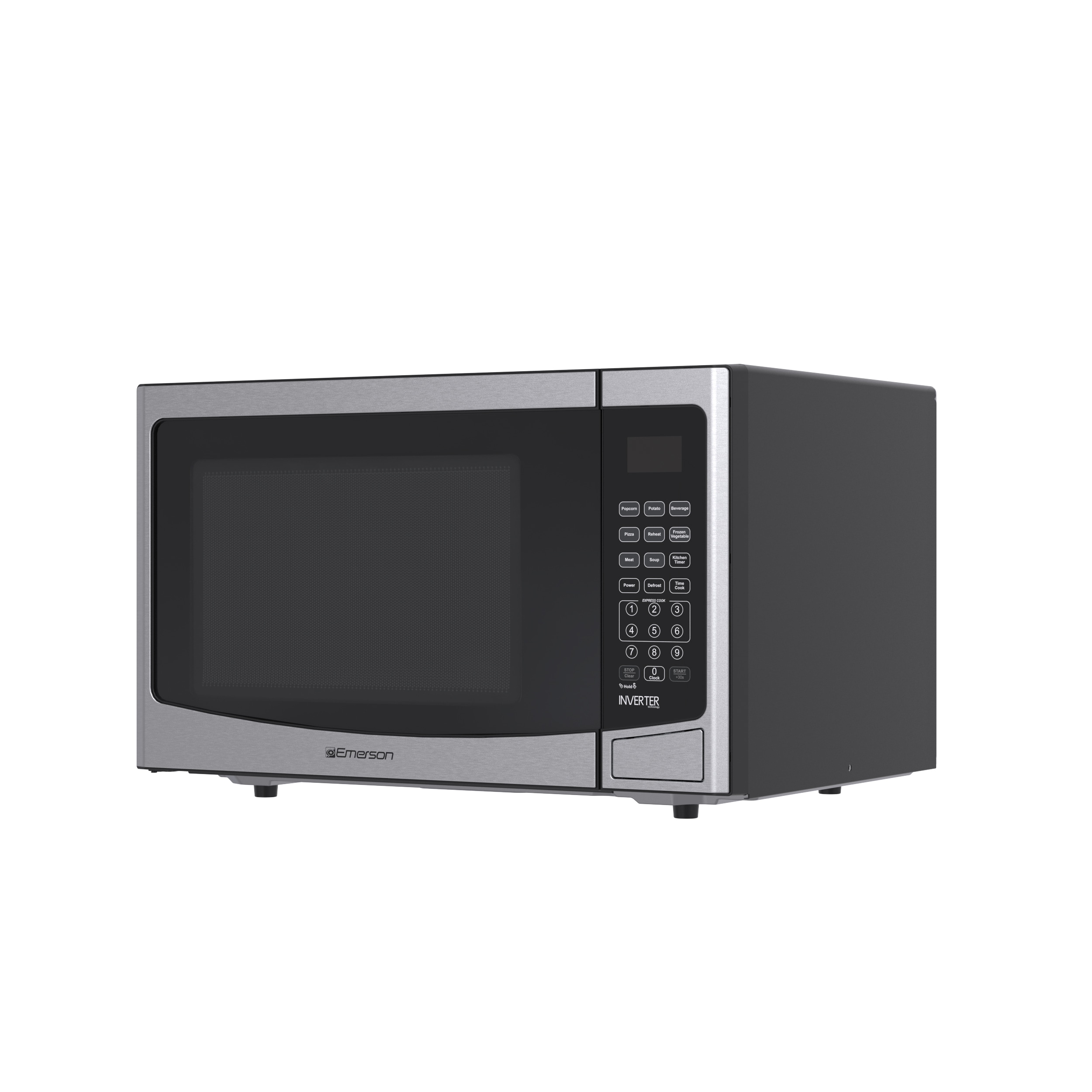 Insignia Countertop Microwave - 1.2 Cu. Ft. - Stainless Steel/Black Never  Used just NO BOX 