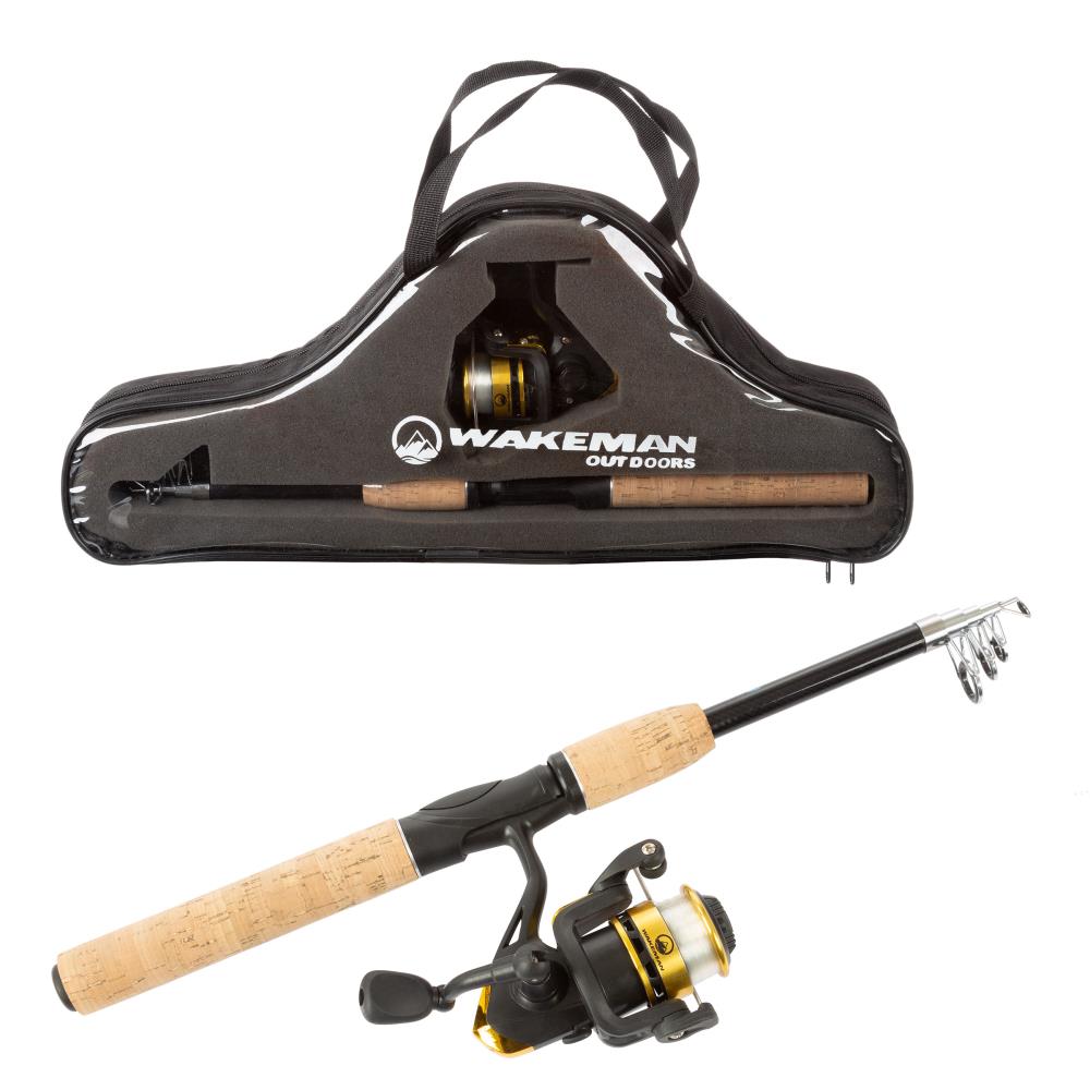 Wakeman Strike Series Spinning Rod and Reel Combo 