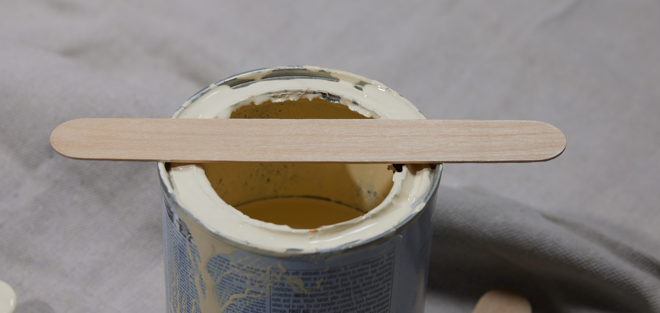 SHLA Group 6 in. wooden Paint Stick for 1 qt. (30-Pack) QP-1 - The Home  Depot