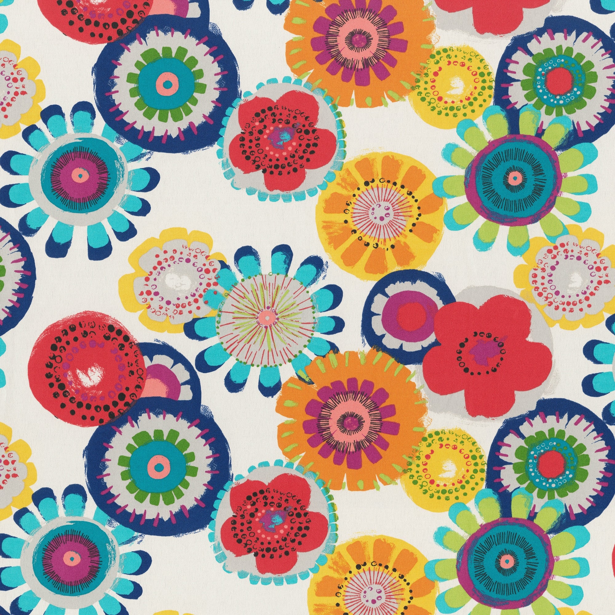 Multicolored Floral Rectangular Kids Outdoor Throw Pillows Set