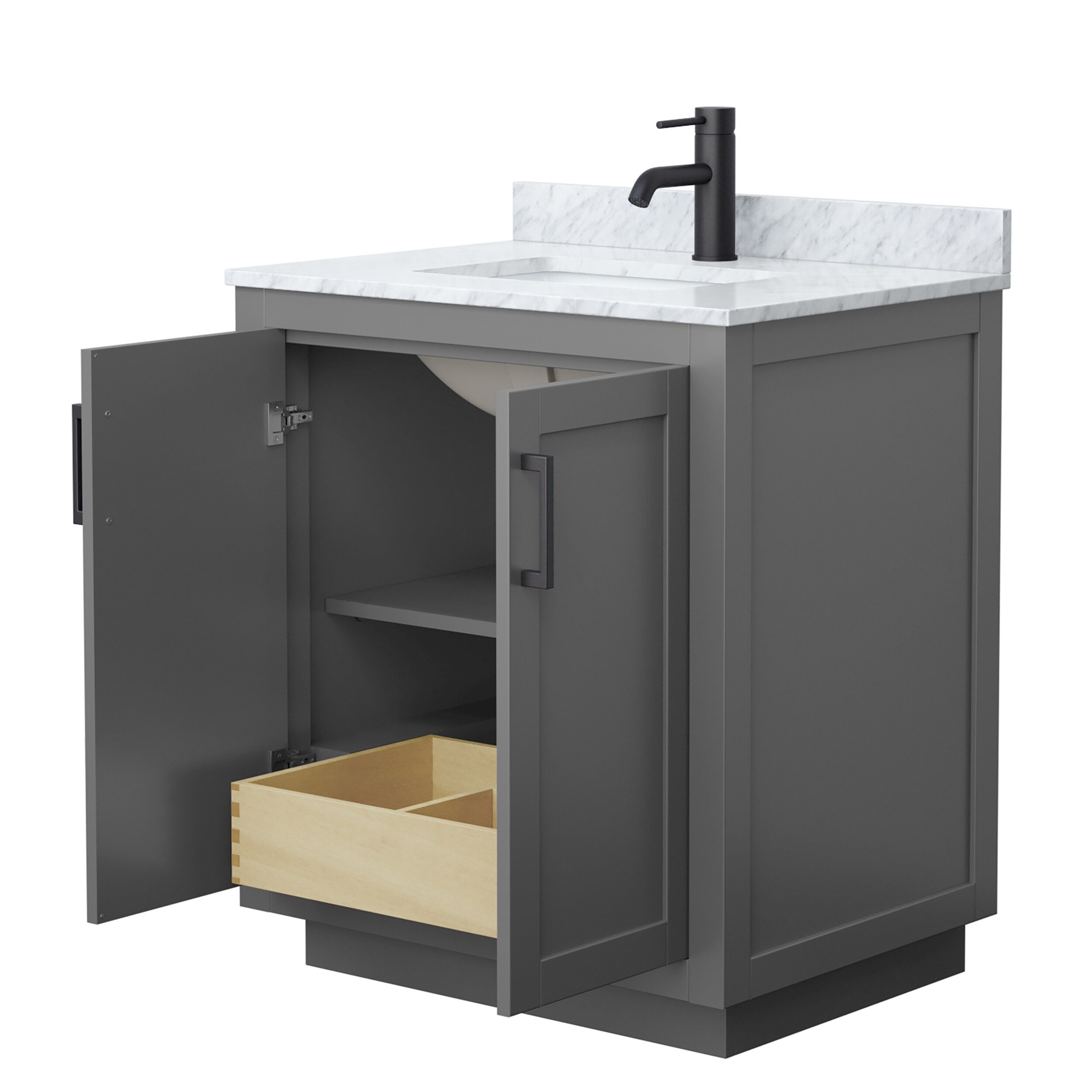 Wyndham Collection WCF292930SGBCMUNSMXX Bath-Vanity-Combo - View #3