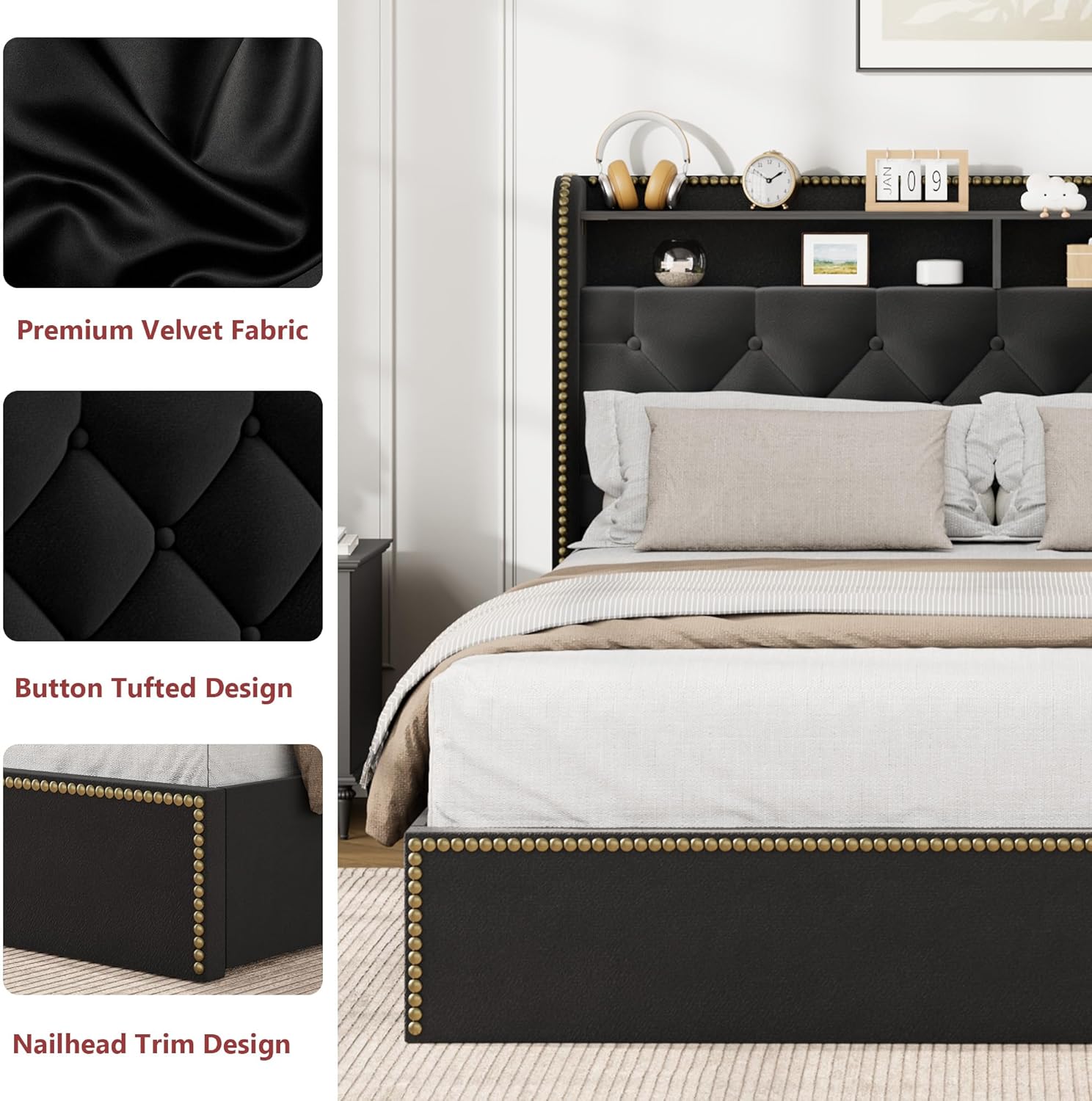 Qeetex LHF-BED-PHK-335XTPNY beds - View #5